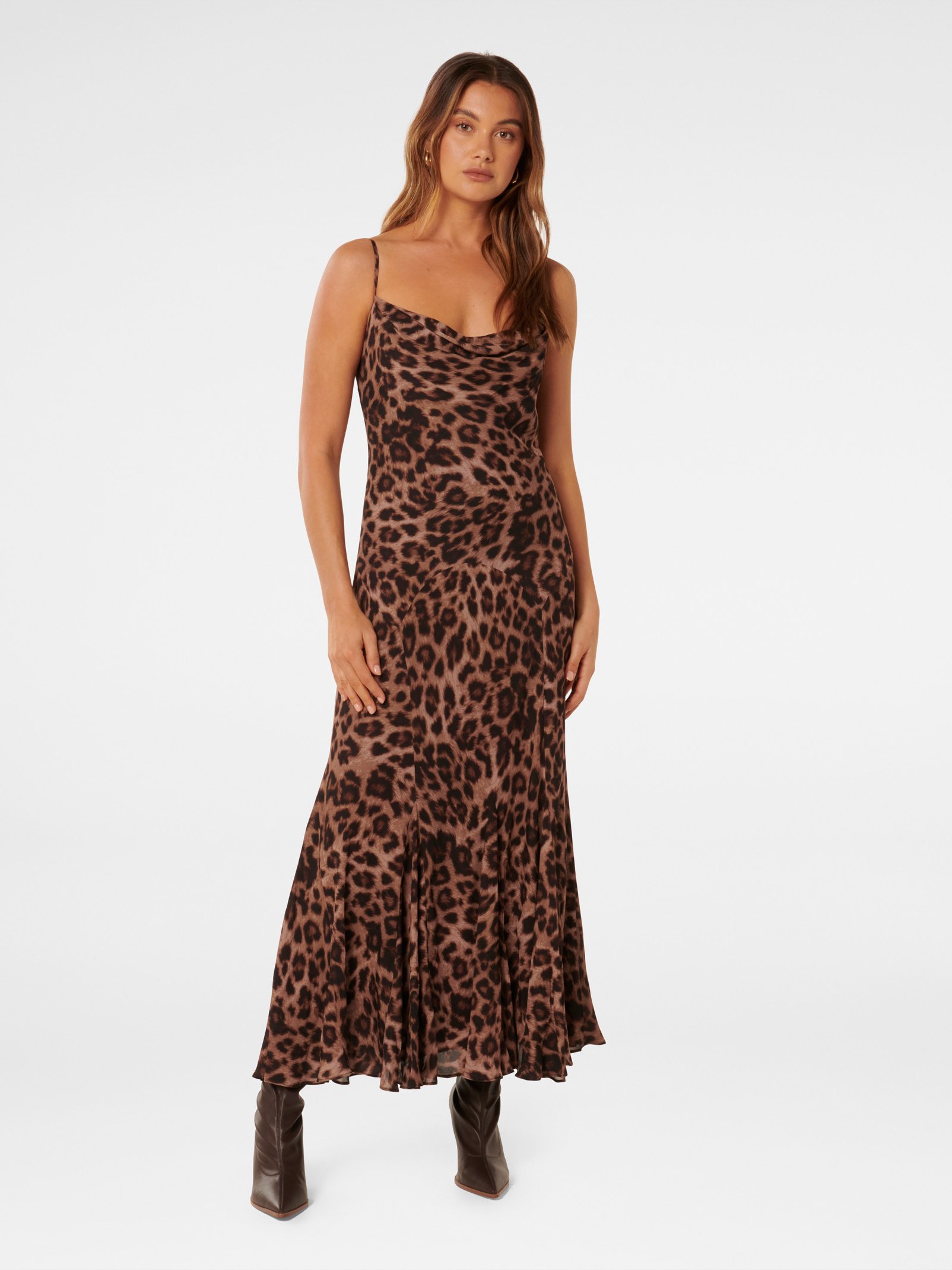 Charlize Cowl Neck Slip Dress