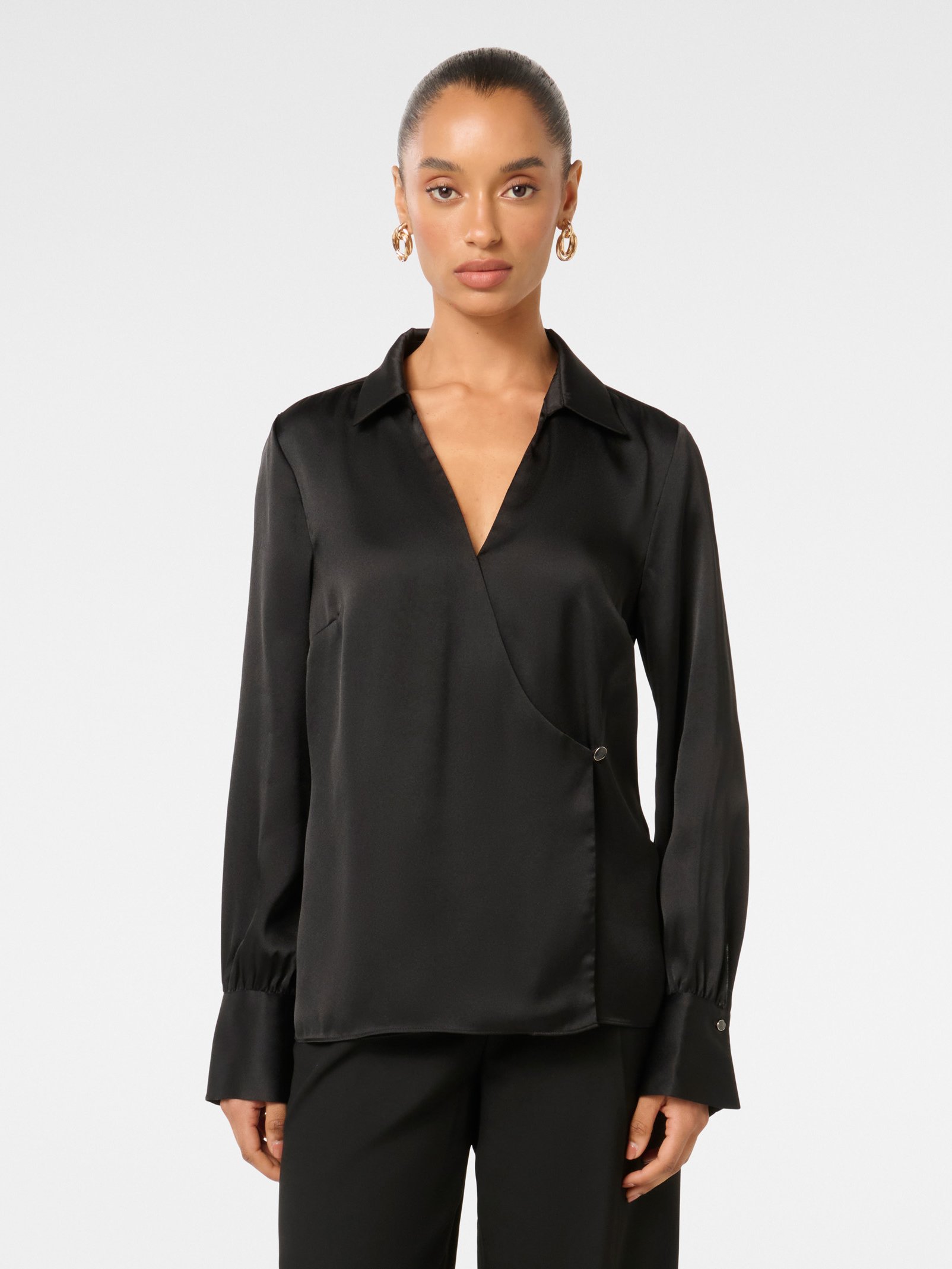 Minnie Petite Wrap Shirt