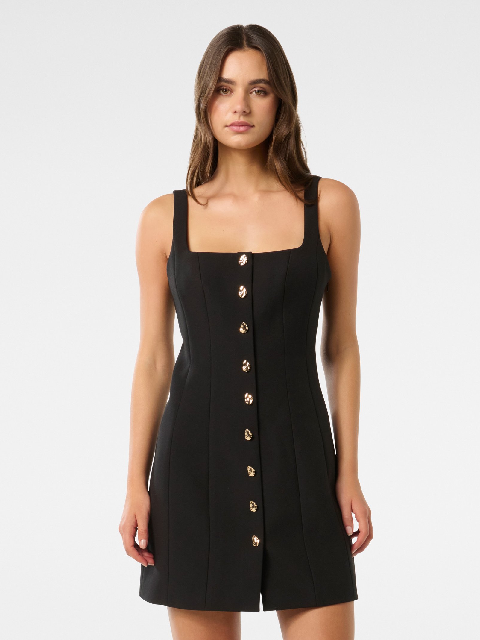 Penny Button Down Mini Dress