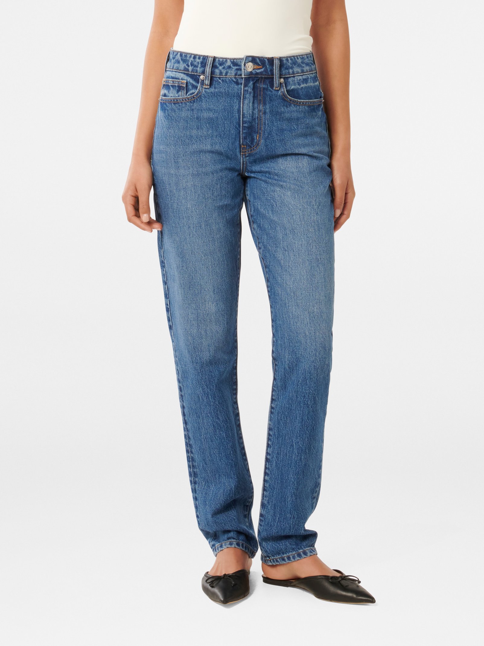 Paris Slim Straight Jeans