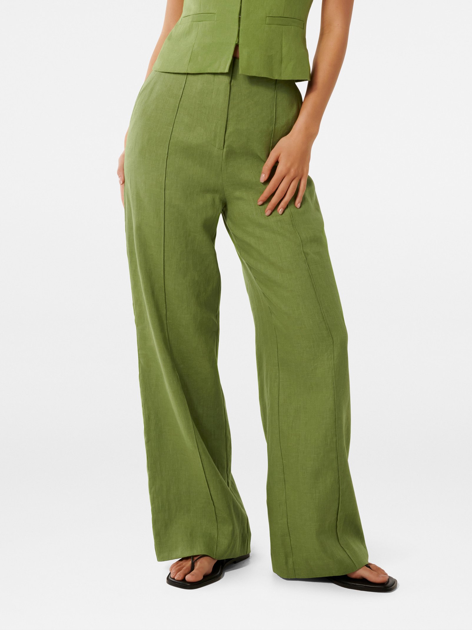 Posey Linen Wide Leg Pant