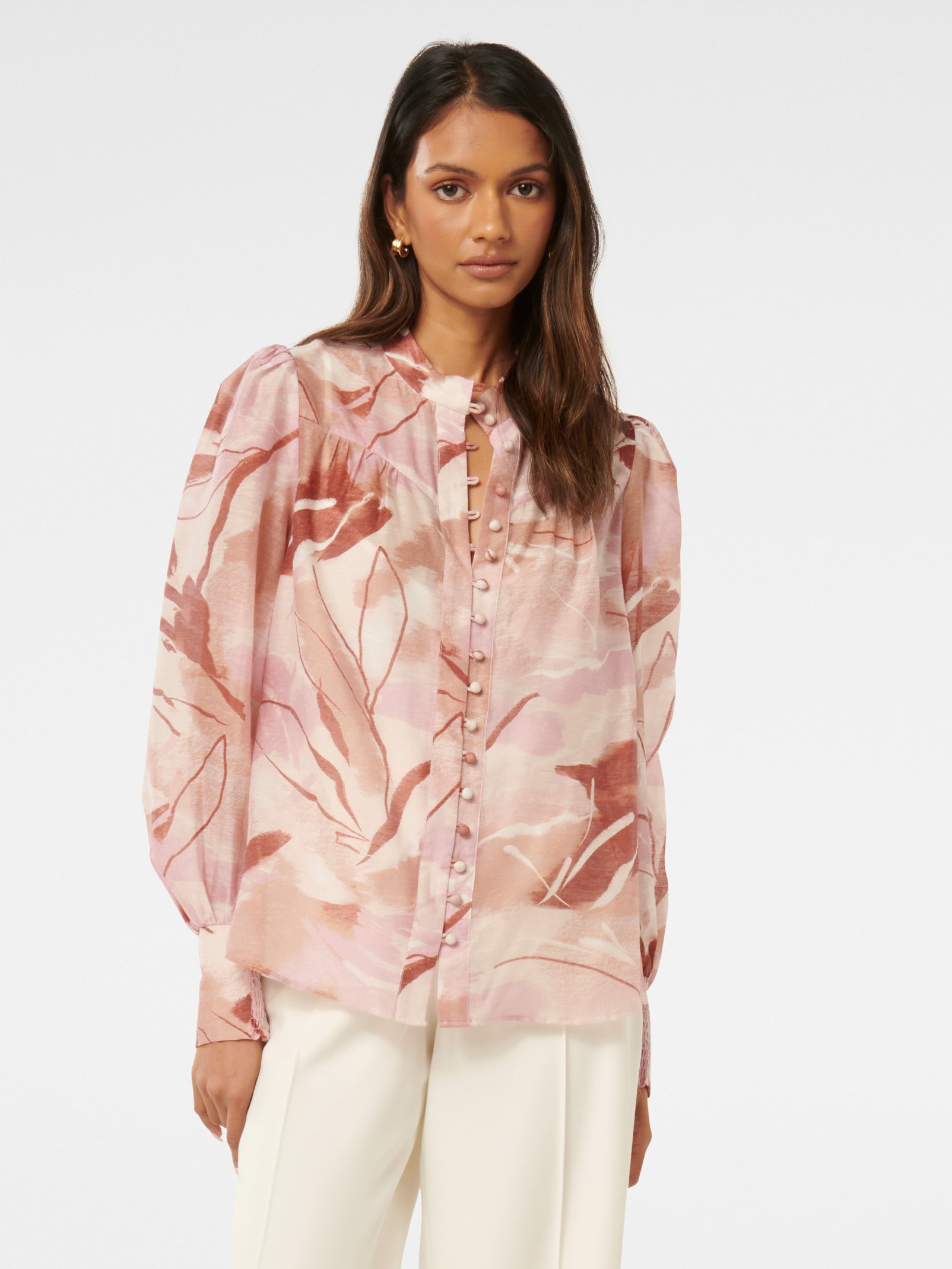 Yolanda Petite Yoke Blouse