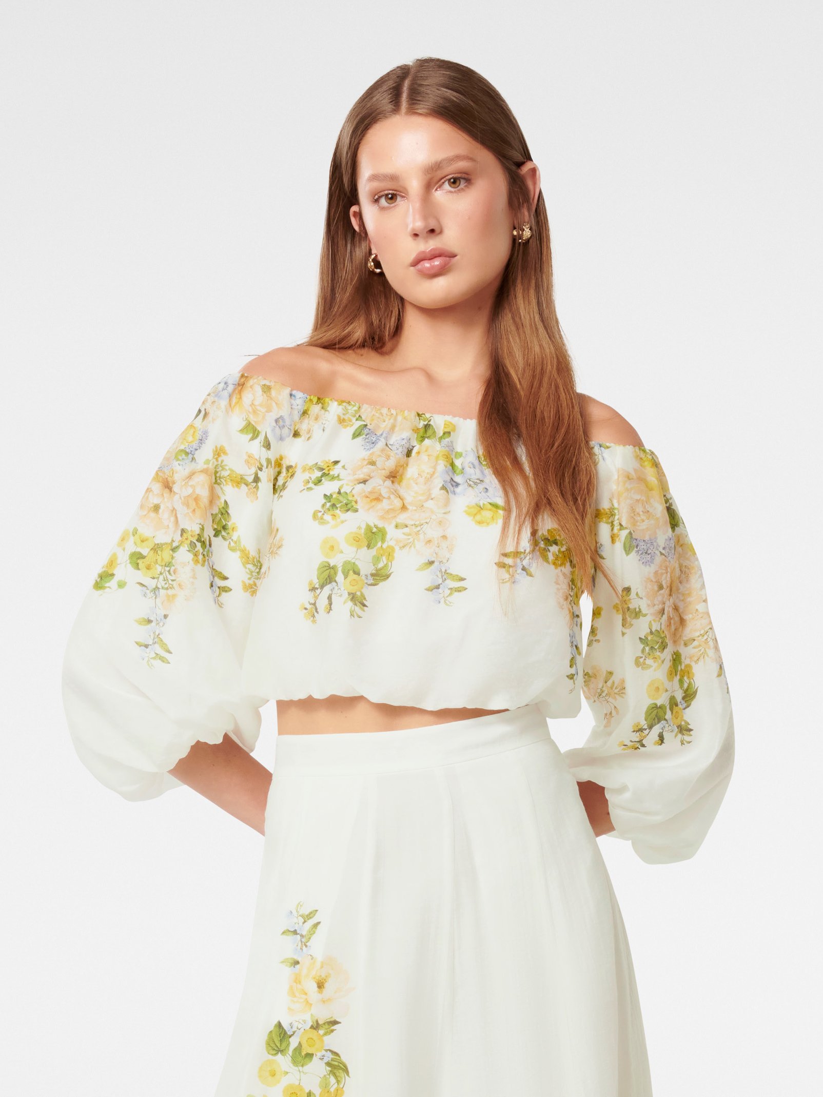 Gardenia Bardot Blouse