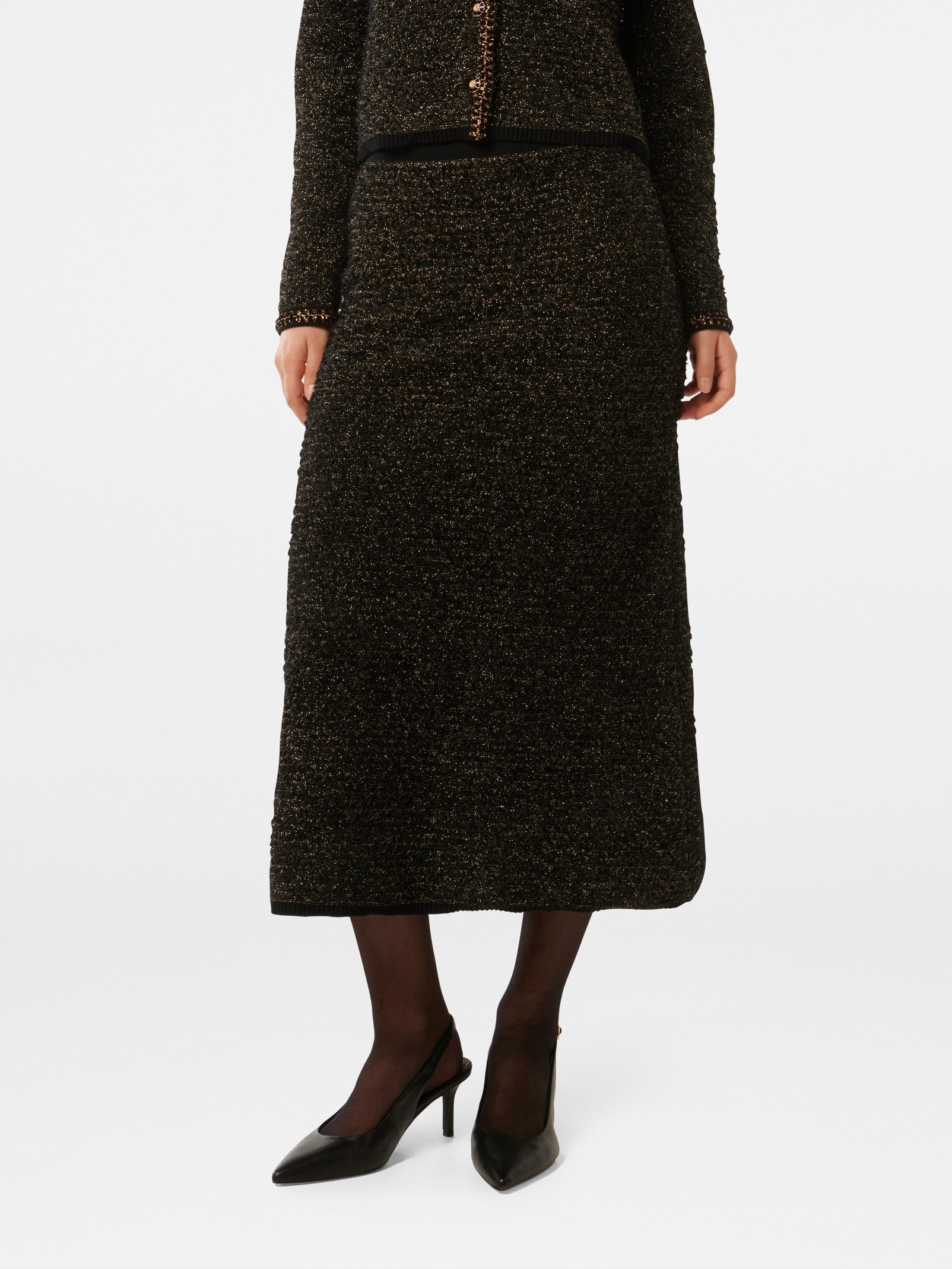 Anais Tweed Co-ord Midi Skirt