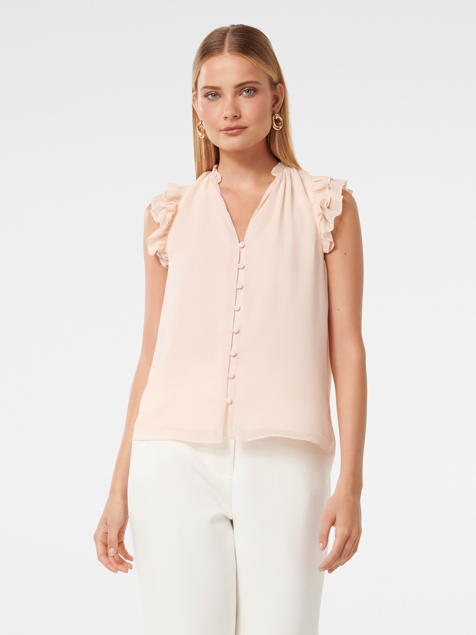 Abigail Ruffle Blouse