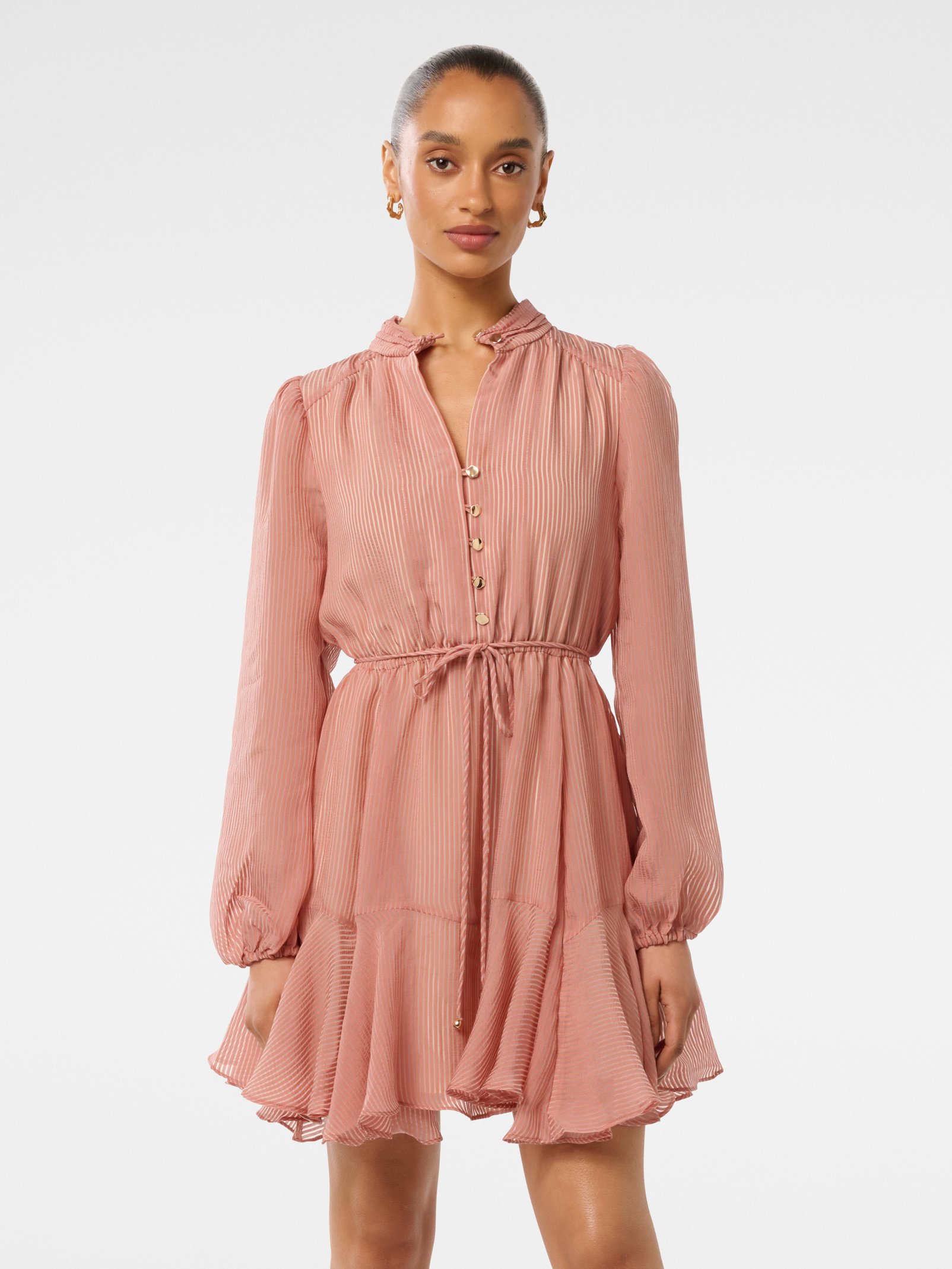 Cathee Petite Asymmetrical Mini Dress