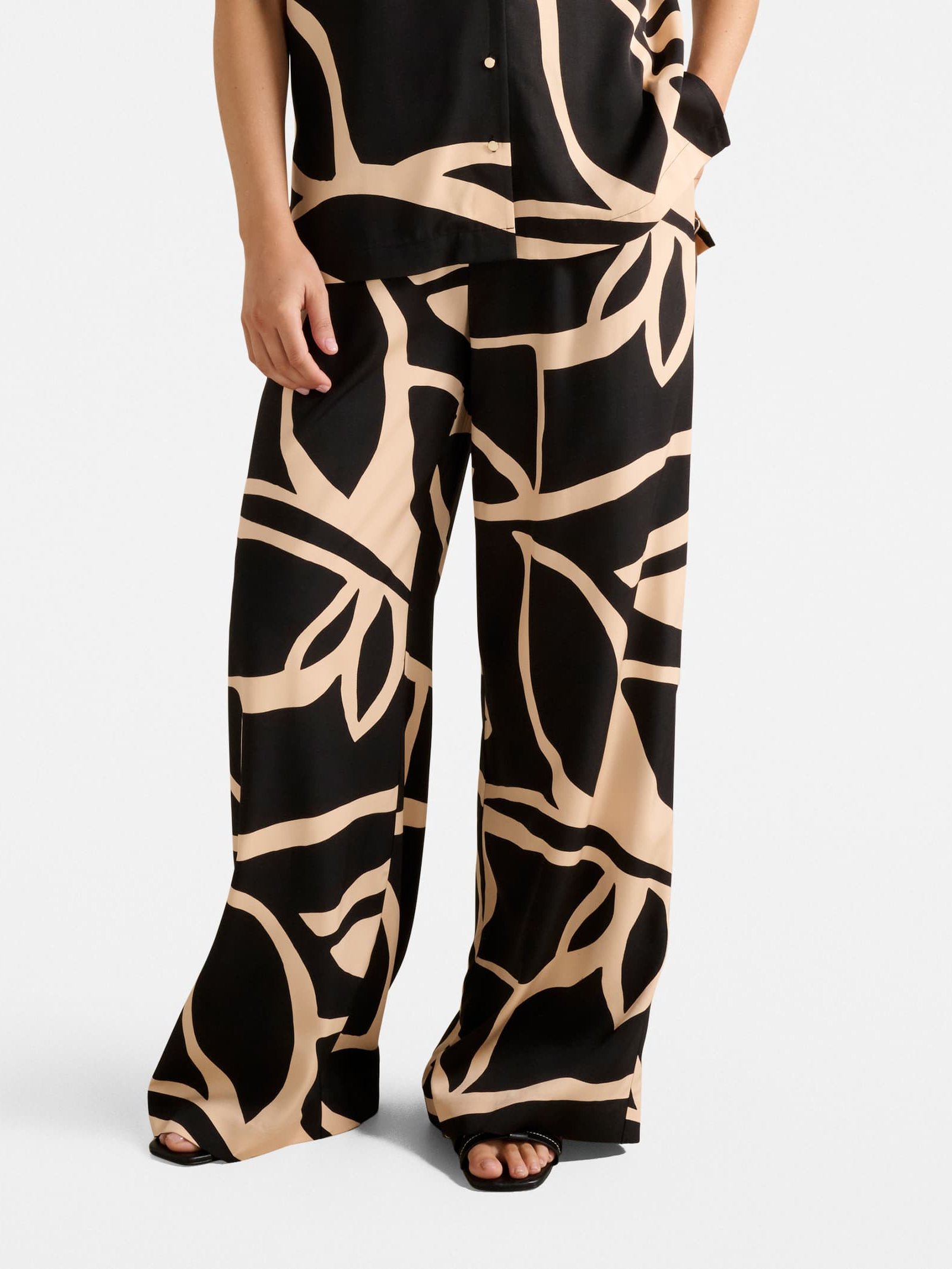 Ayla Printed Palazzo Pant