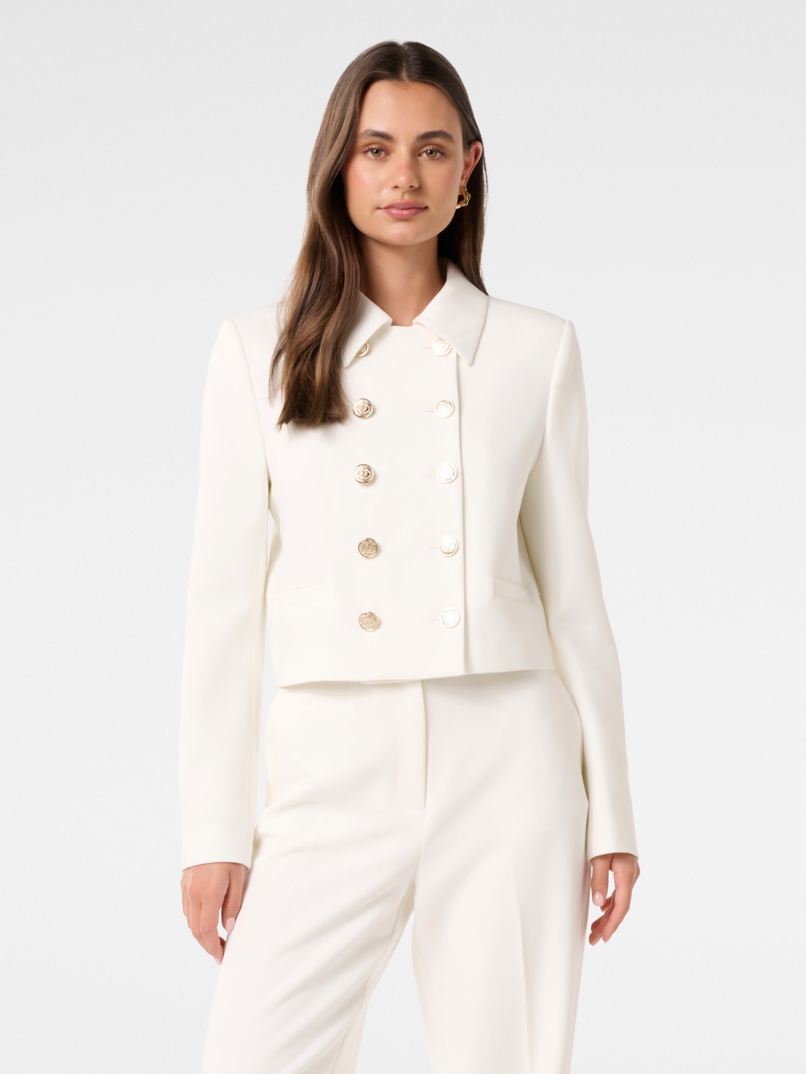 Tilly Button Detail Jacket