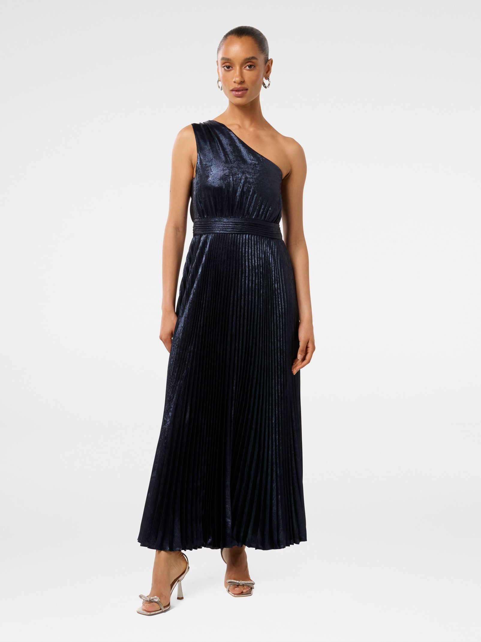 Jayla Petite Metallic Maxi Dress