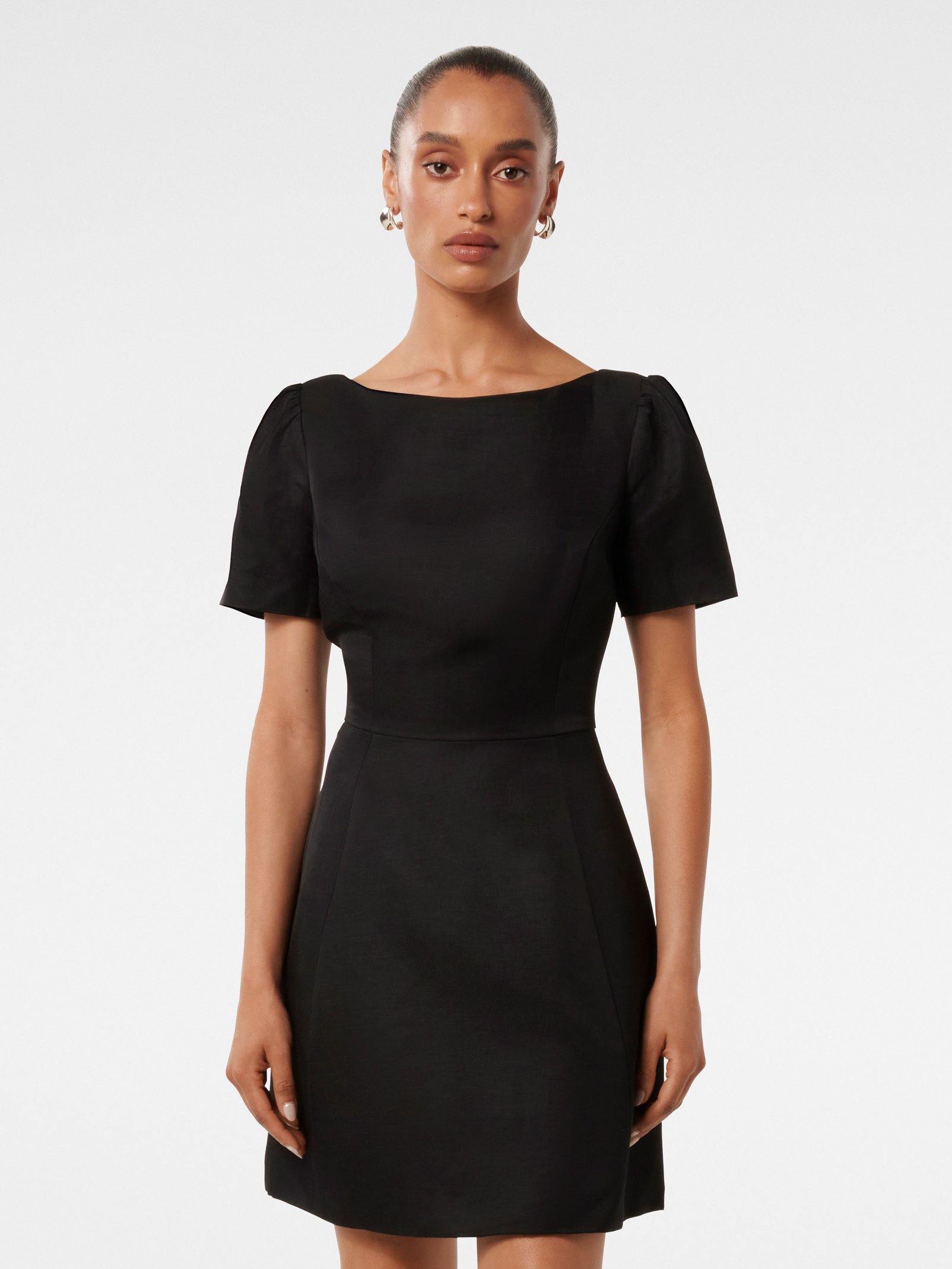 Simone Petite Bow Back Mini Dress