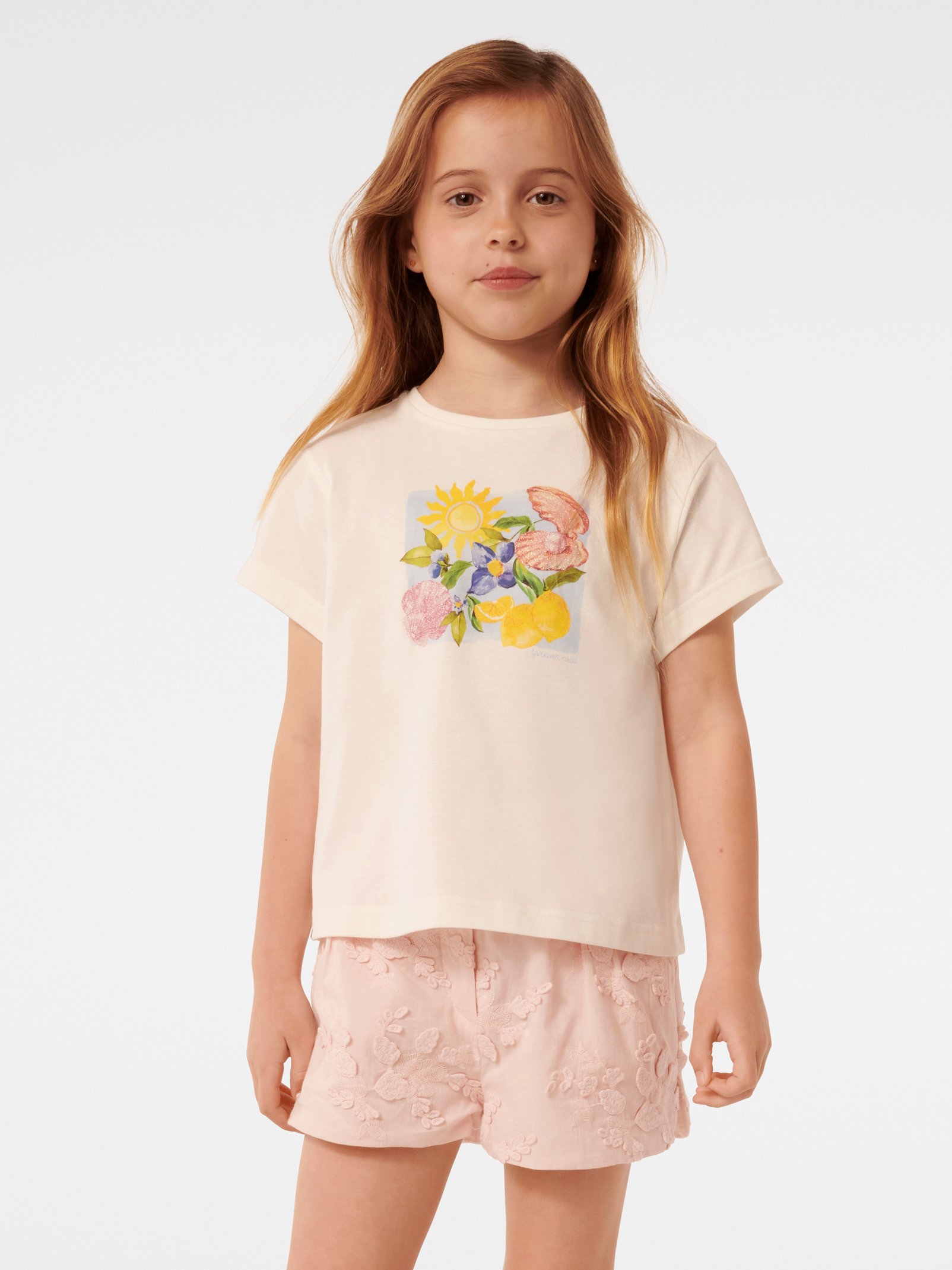 Gretchen Pearly Tee Top