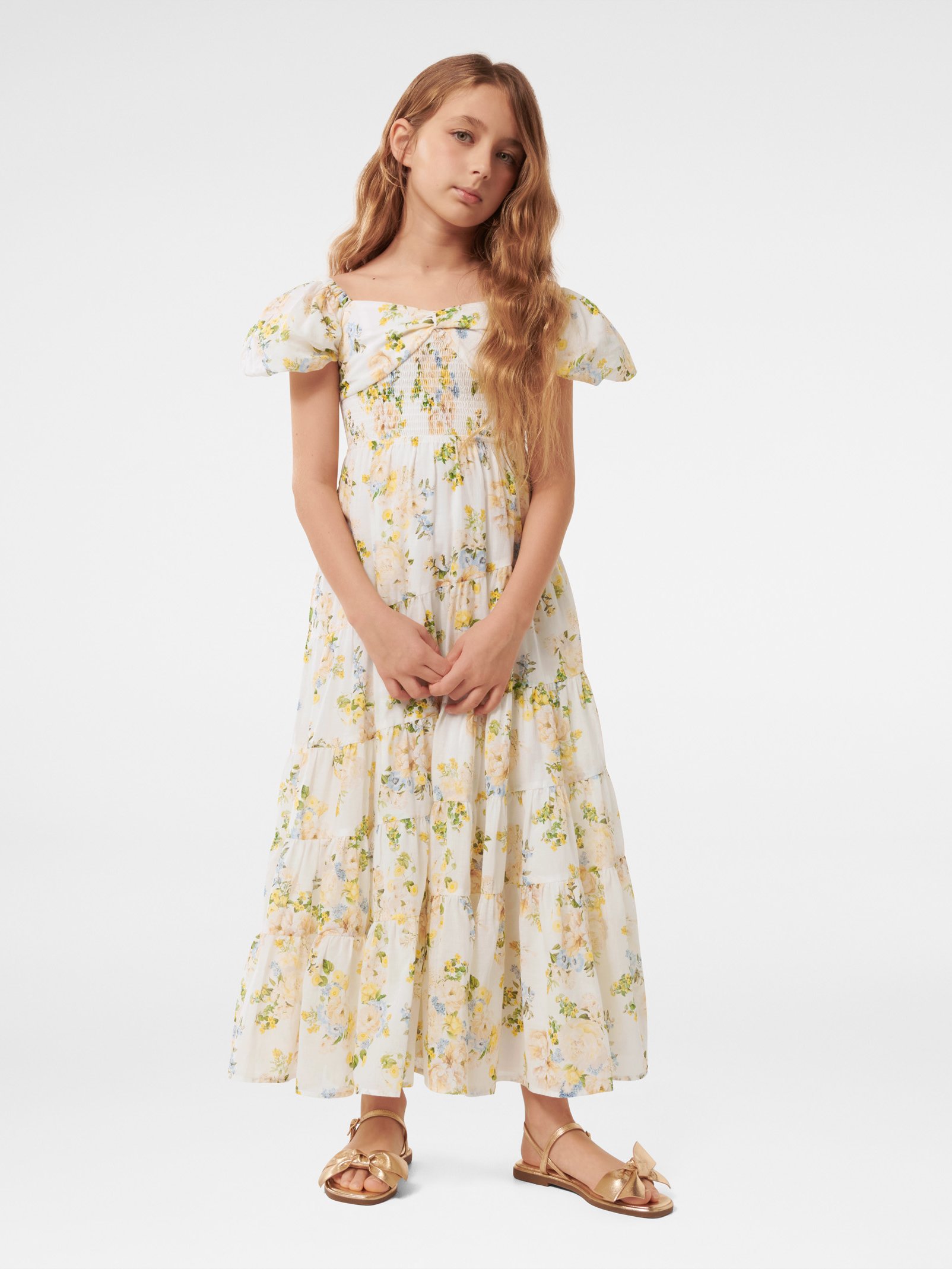 Millie Maxi Slv Teen Dress