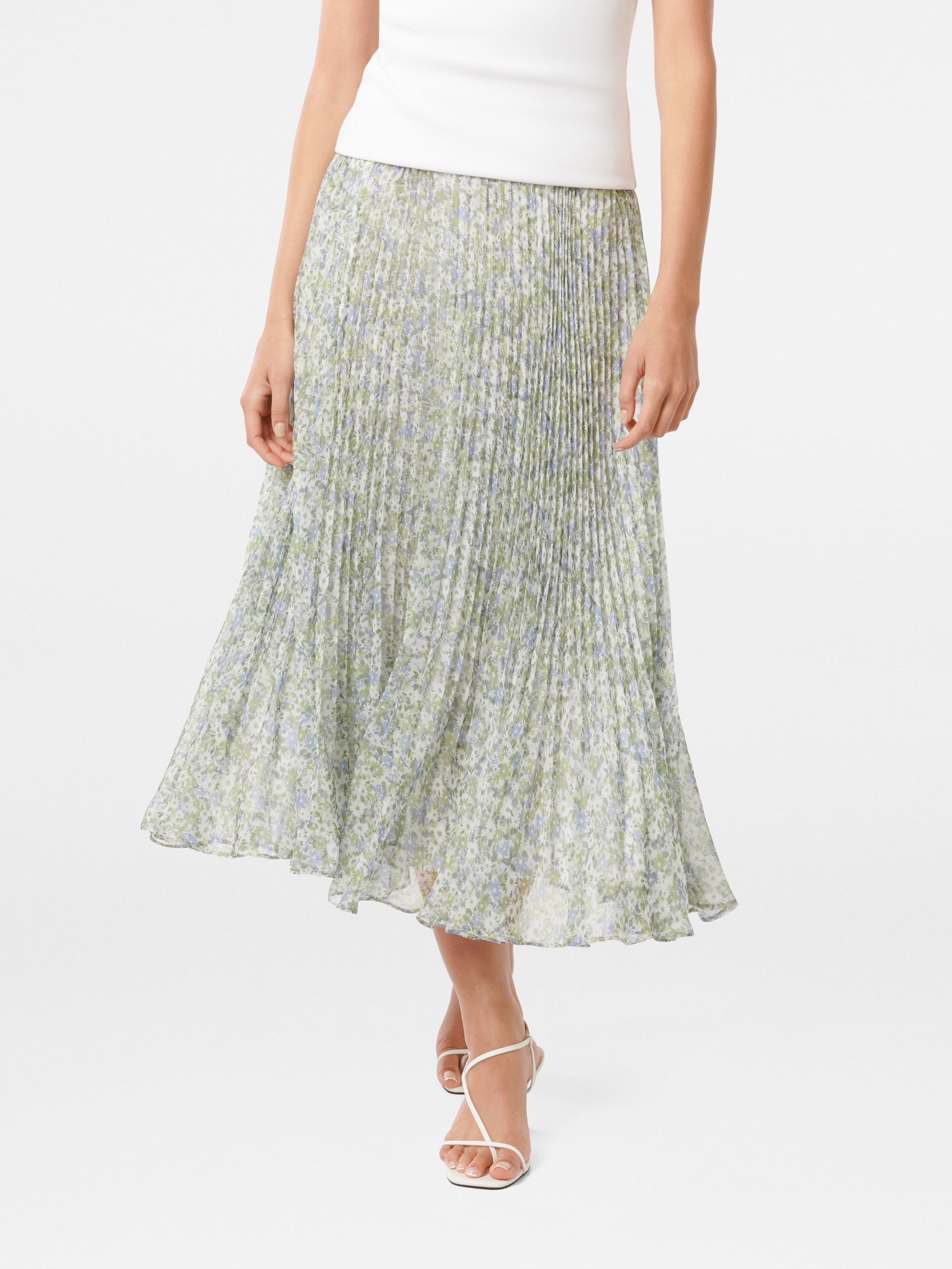 Della Pleated Skirt