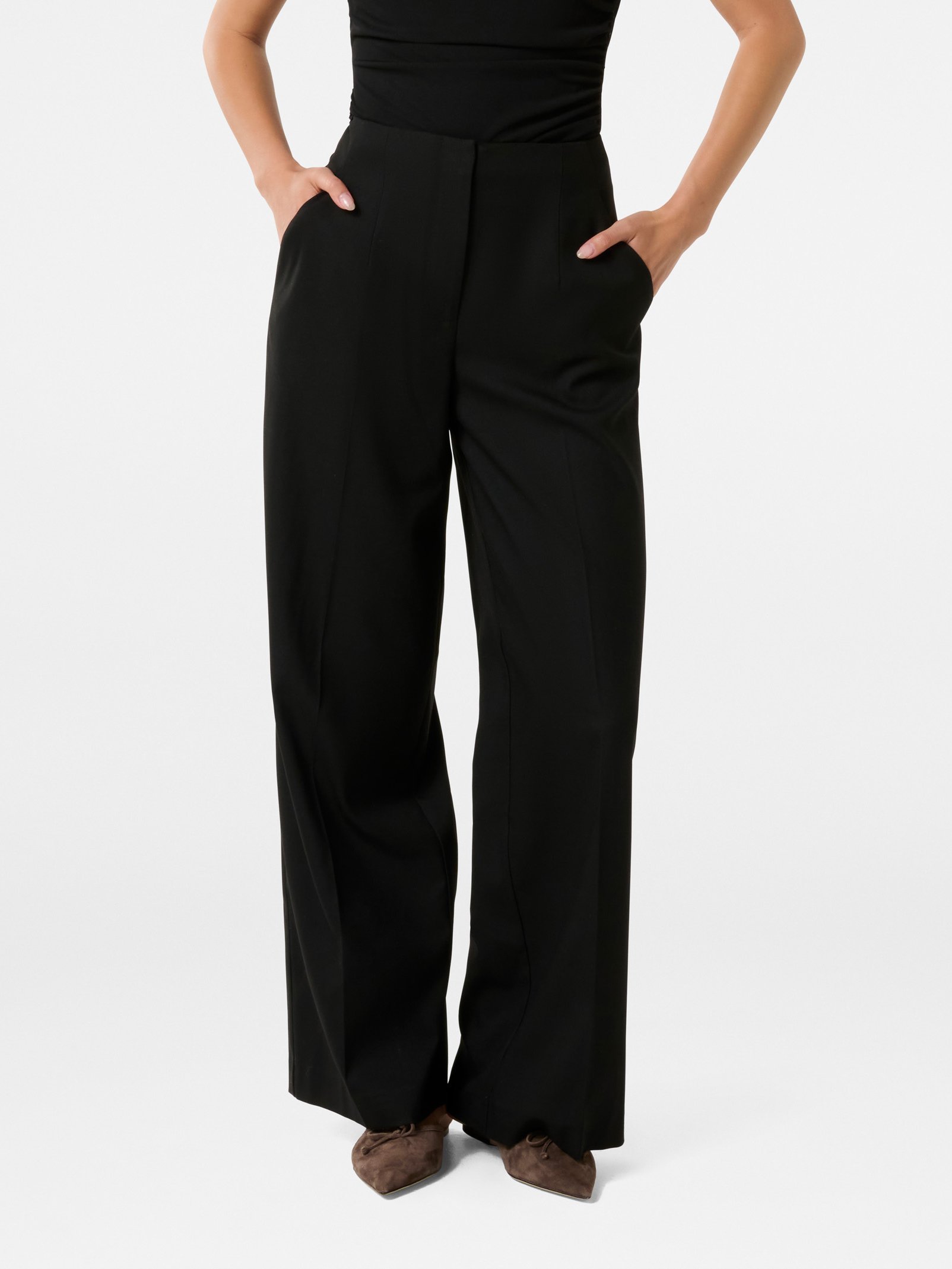 Frieda High Waist Wide Leg Pant