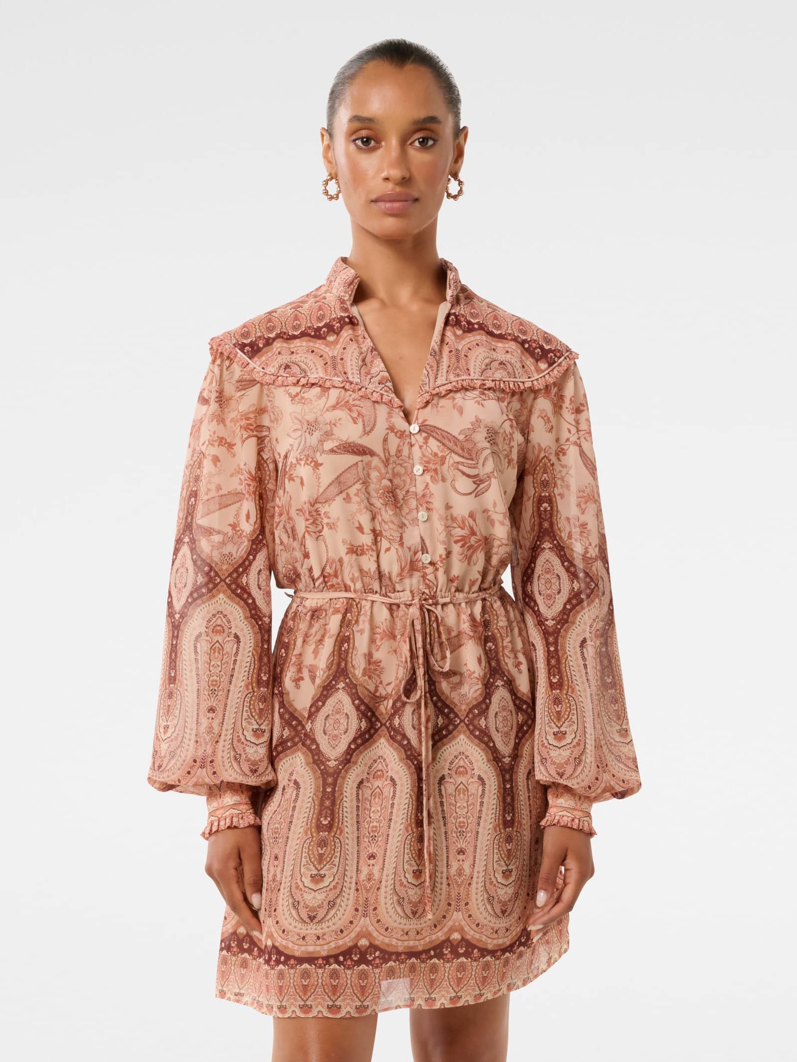 Sonny Petite Printed Mini Dress