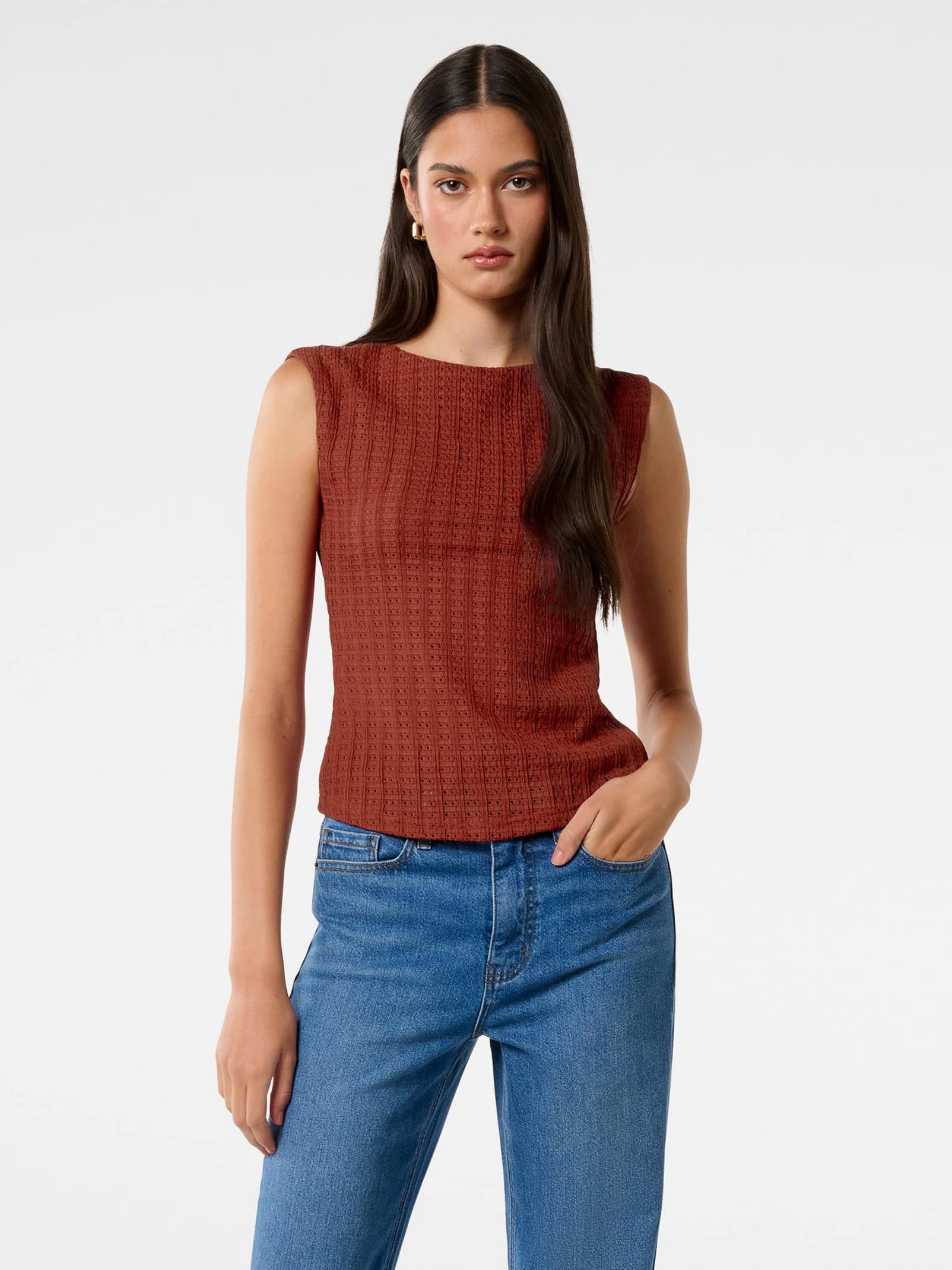 Carson Textured Top