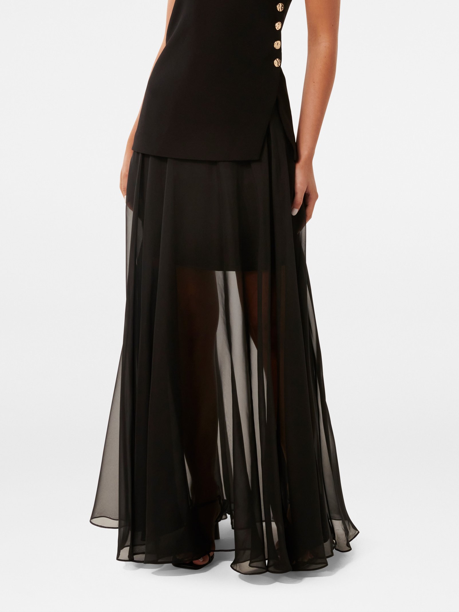 Lisette Sheer Maxi Skirt