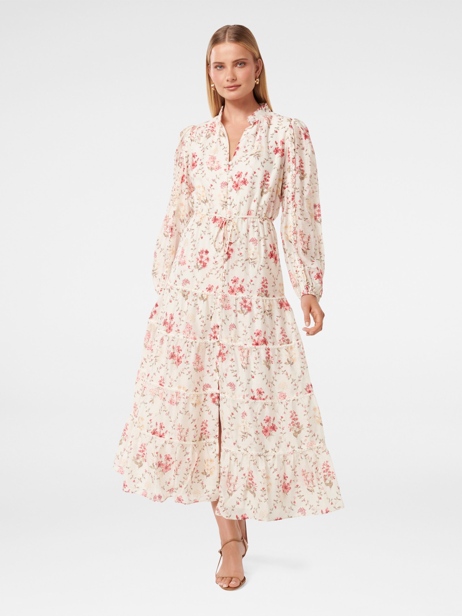 Jessie Button Down Midi Dress