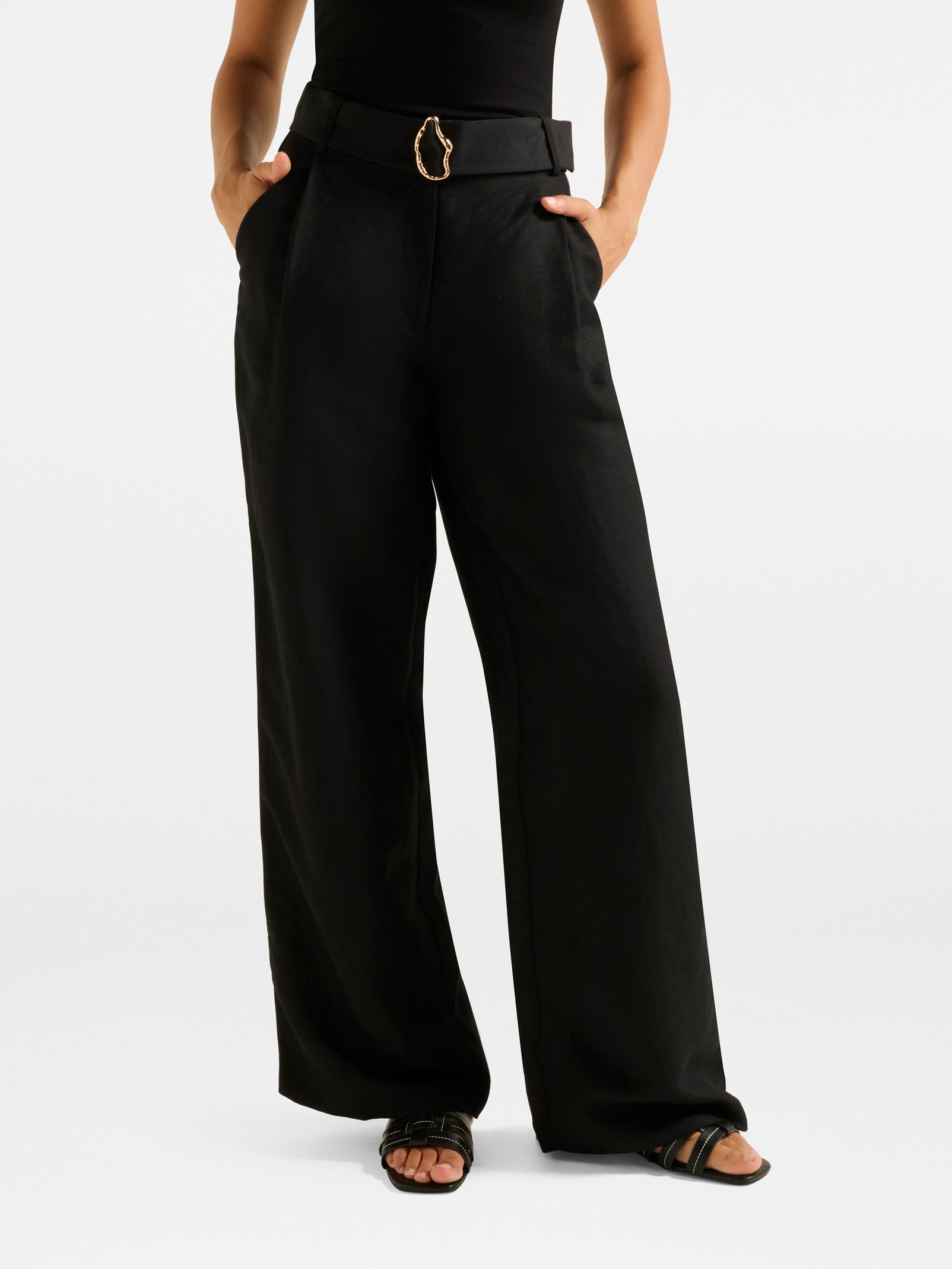 Alice Belted Wide Leg Pant