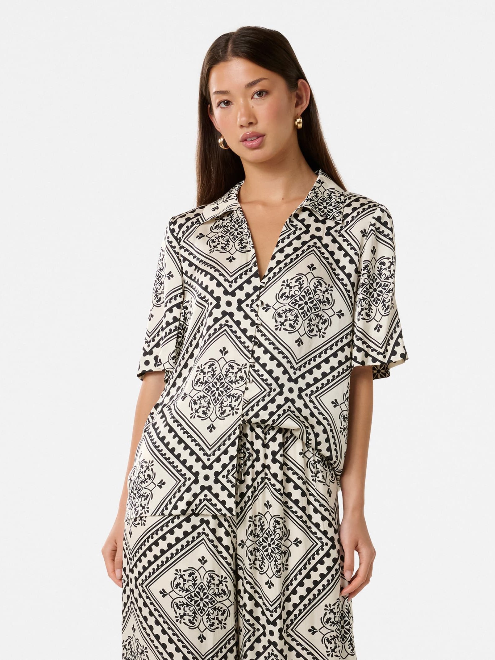 Phoebe Button Front Shirt