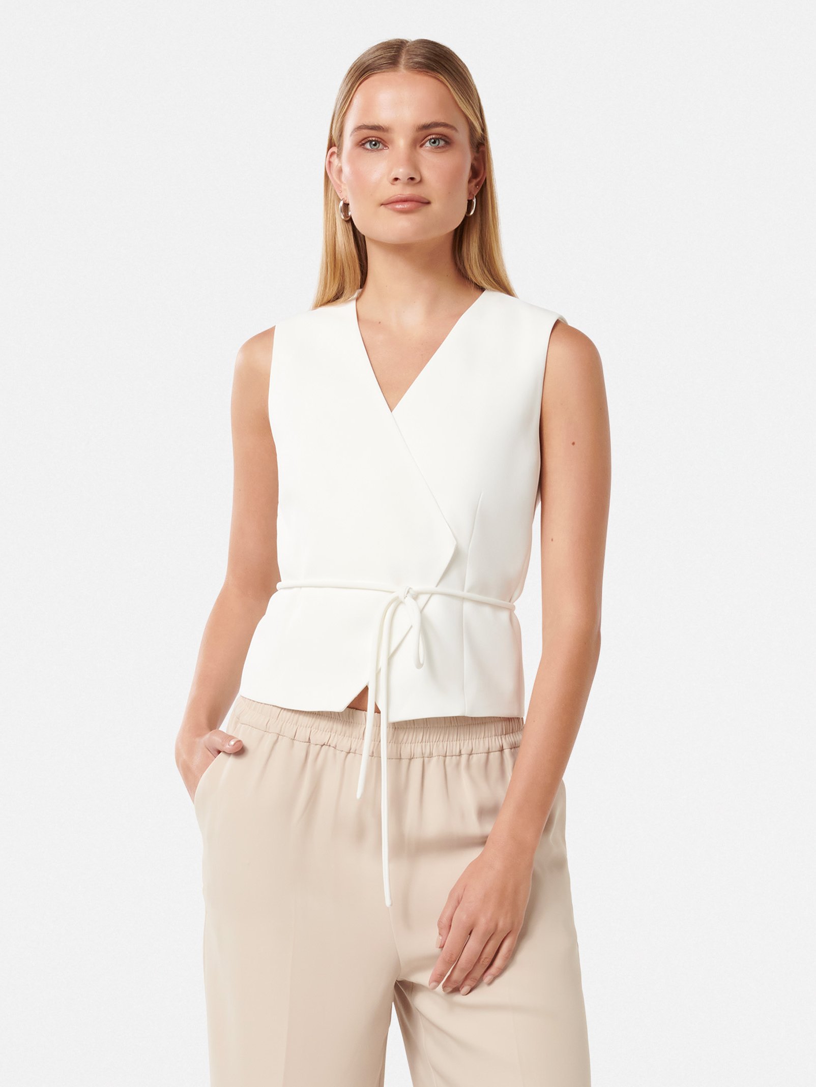 Cari Asymmetrical Waistcoat