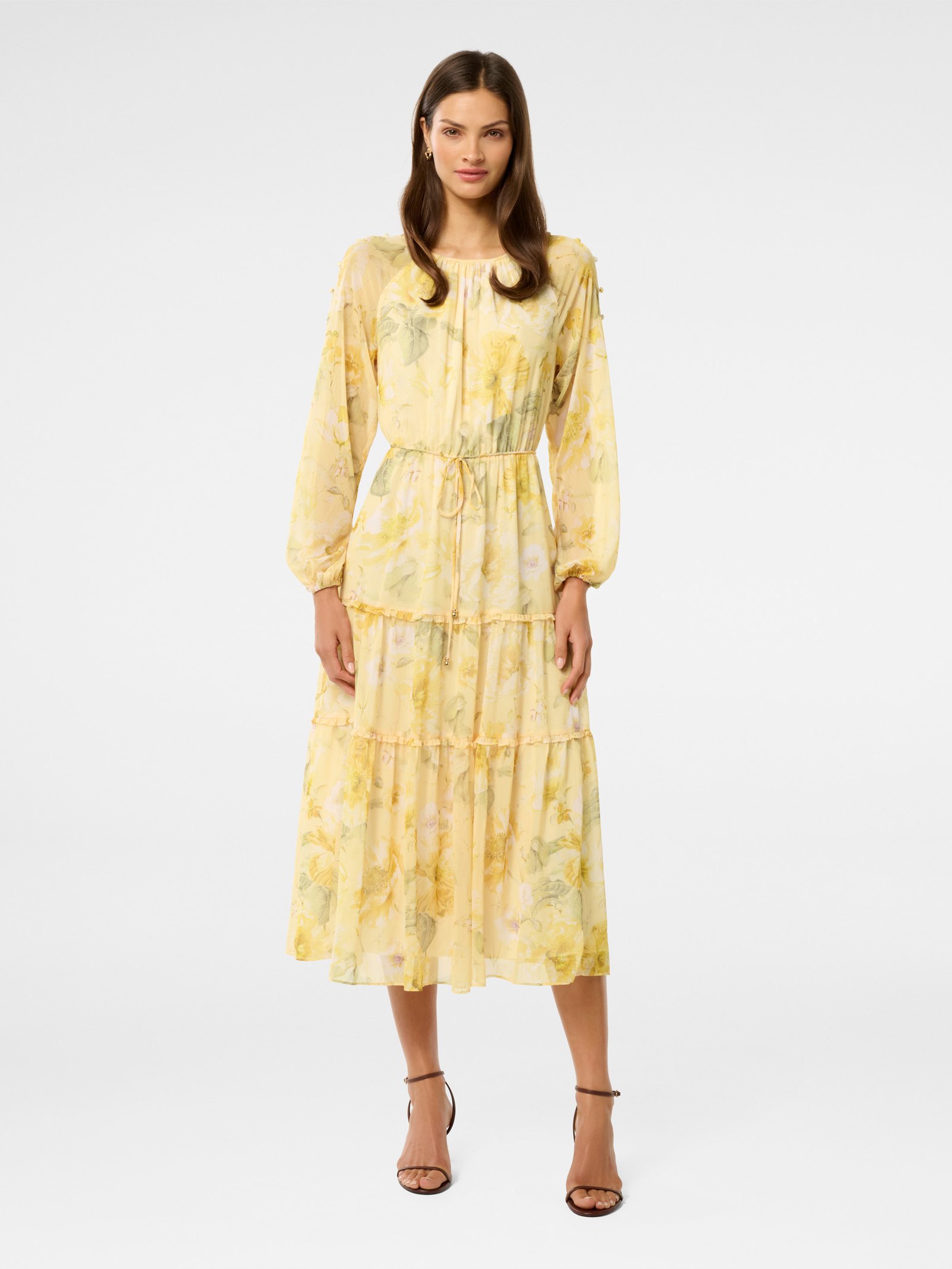 Wendy Waist Tie Midi Dress