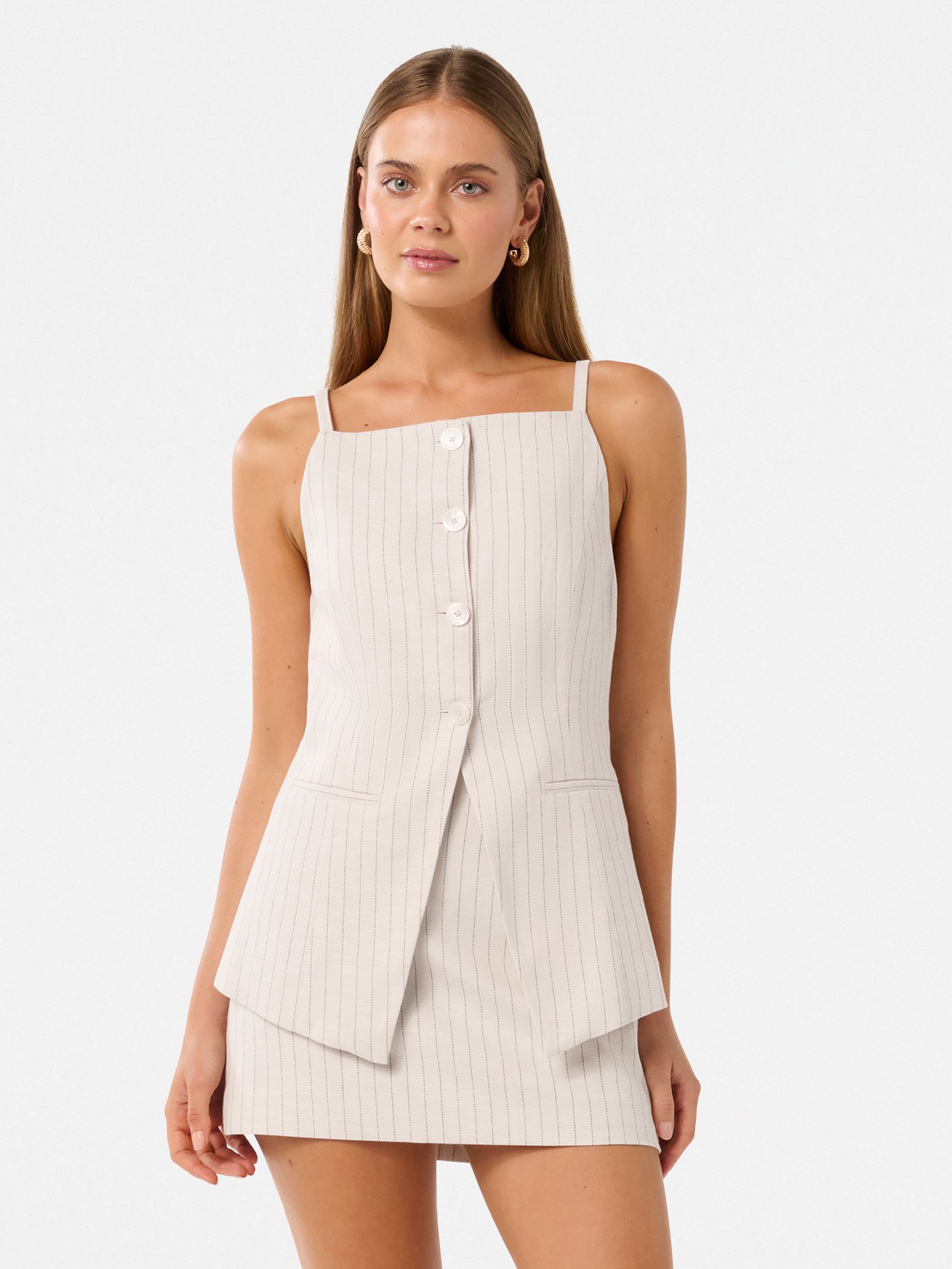 Ronnie High Neck Waistcoat