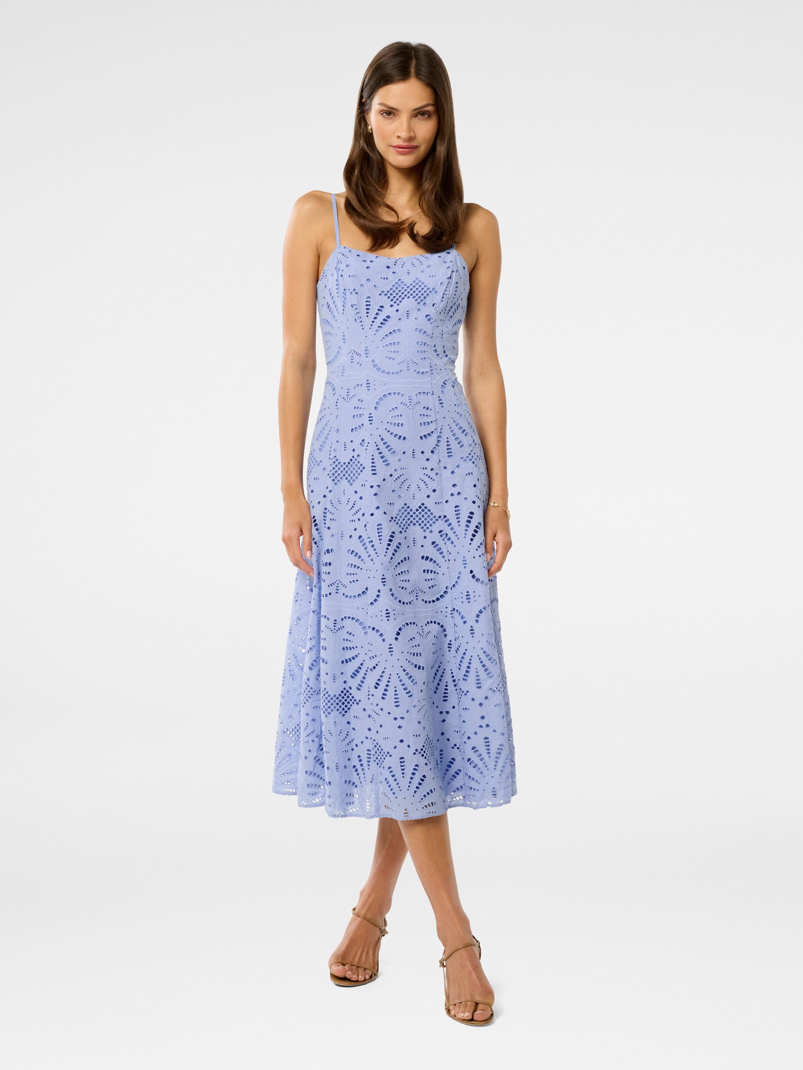 Molly Embroidered Midi Dress