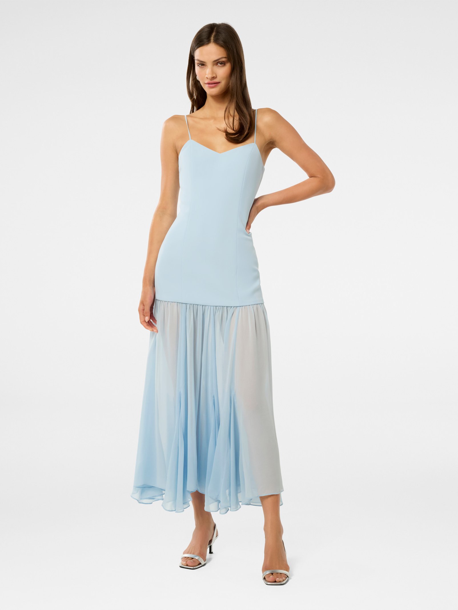Luca Dropped Waist Maxi Dress