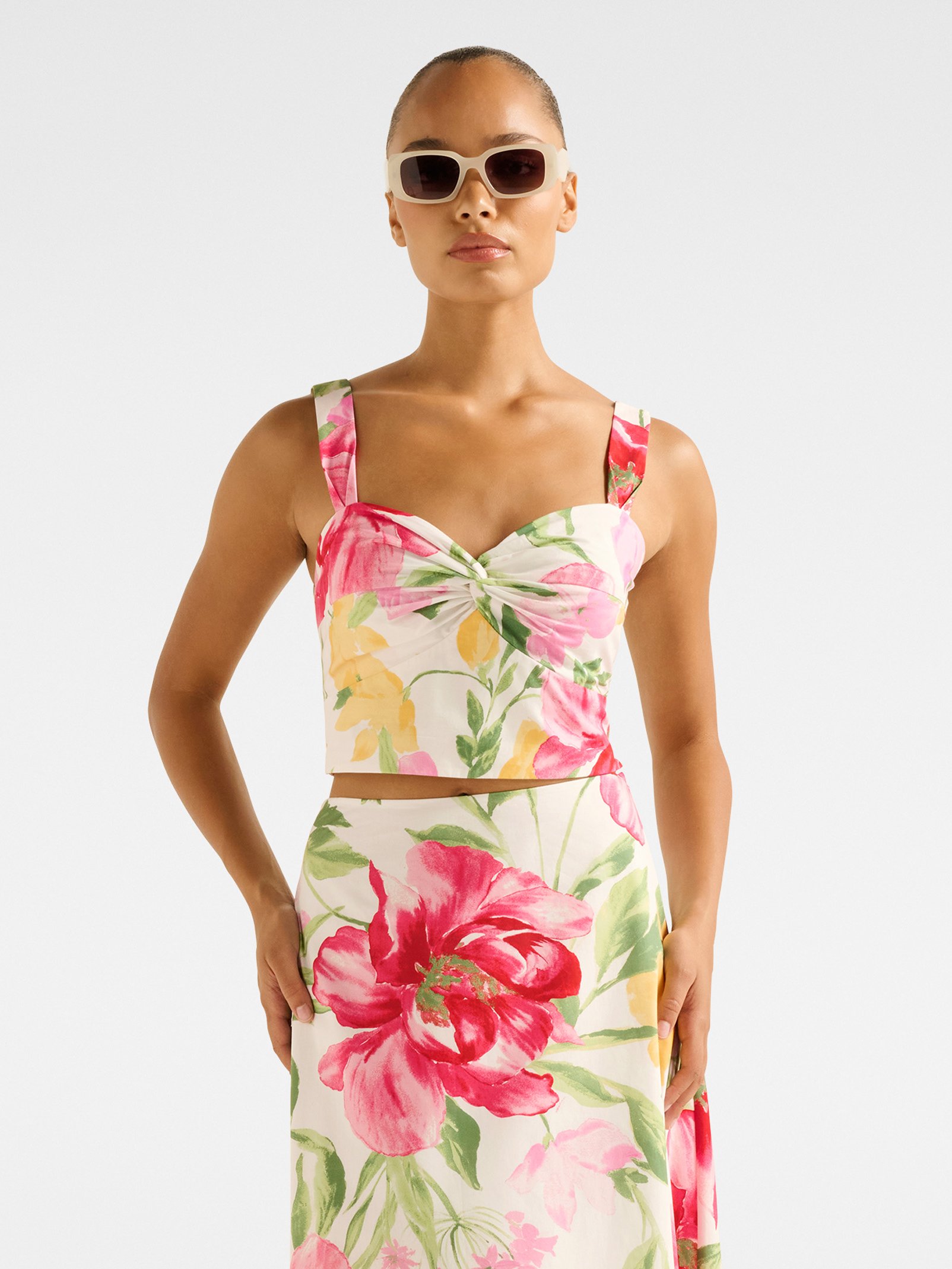 Talia Twist Front Bustier