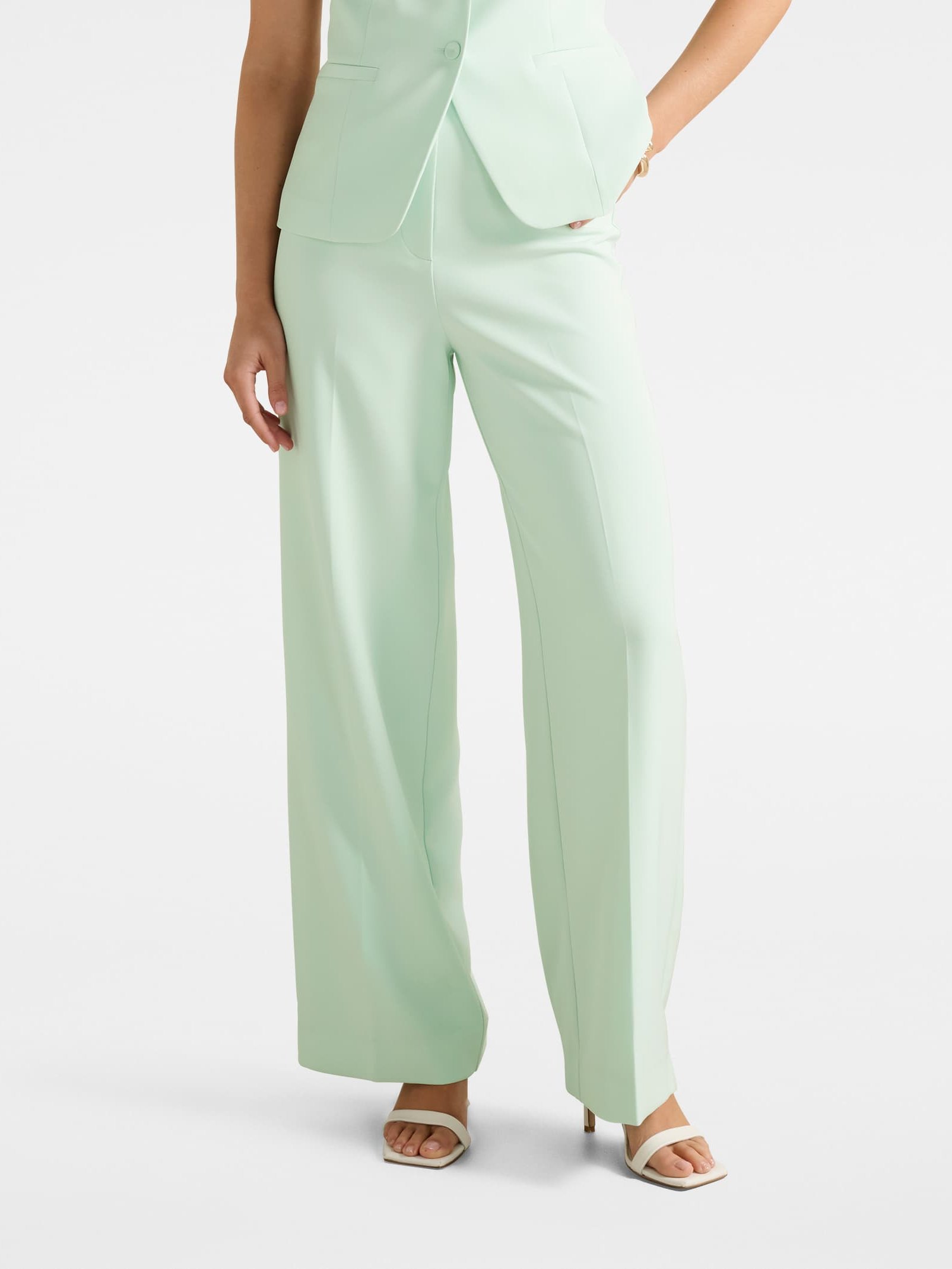 Orchid Welt Wide Leg Pant