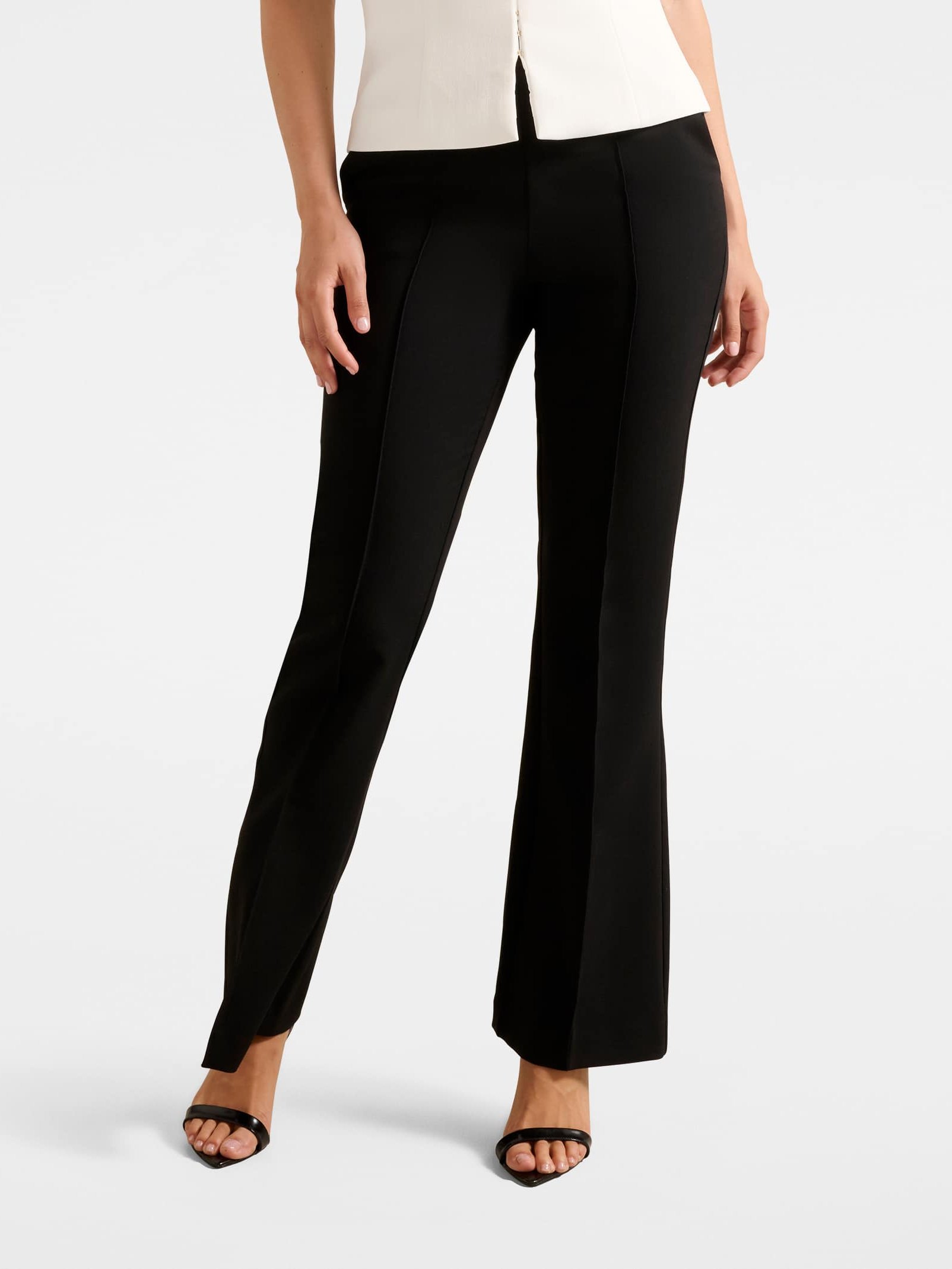 Bethany Pintuck Flare Pant
