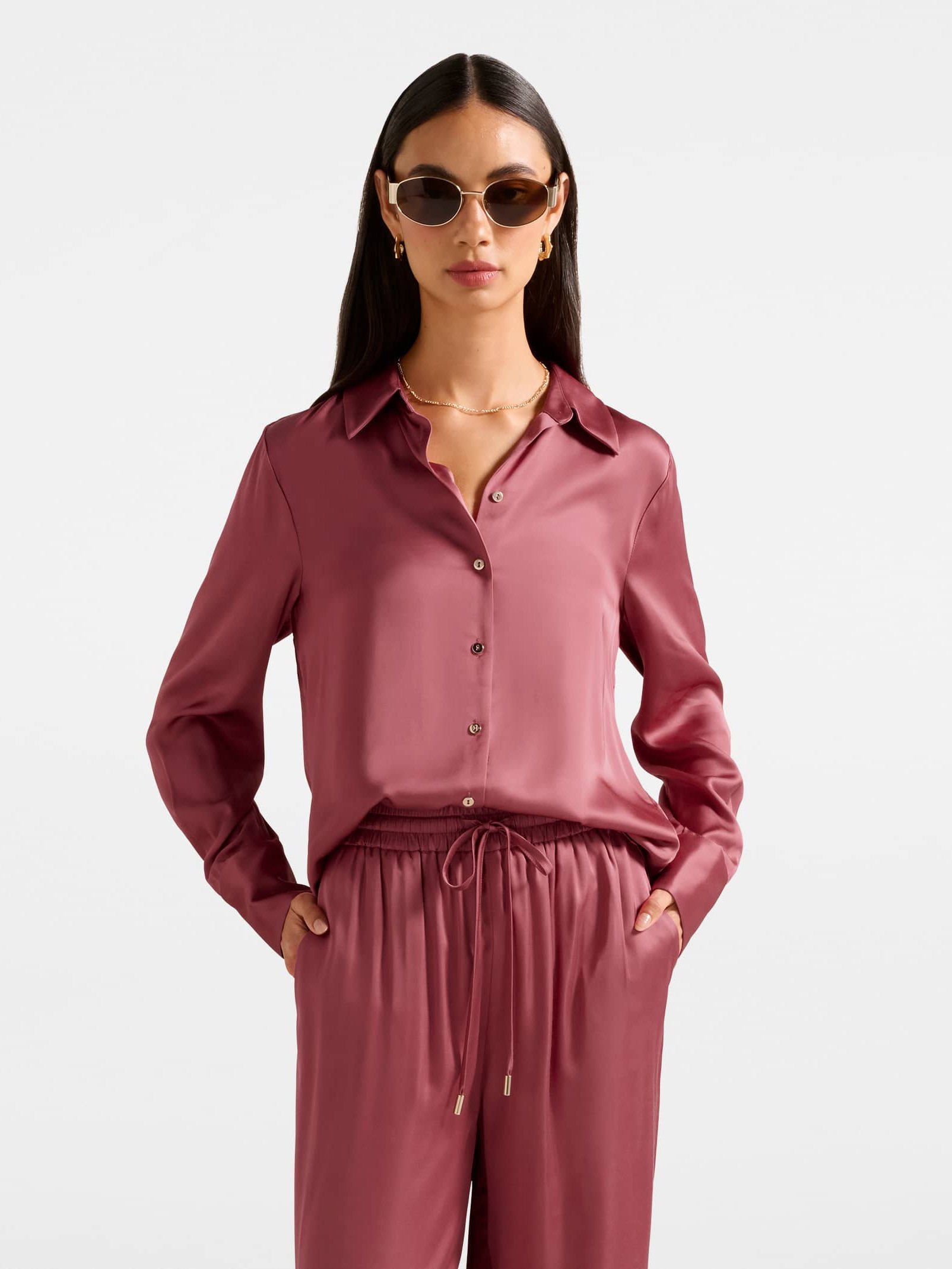 Coco Satin Shirt