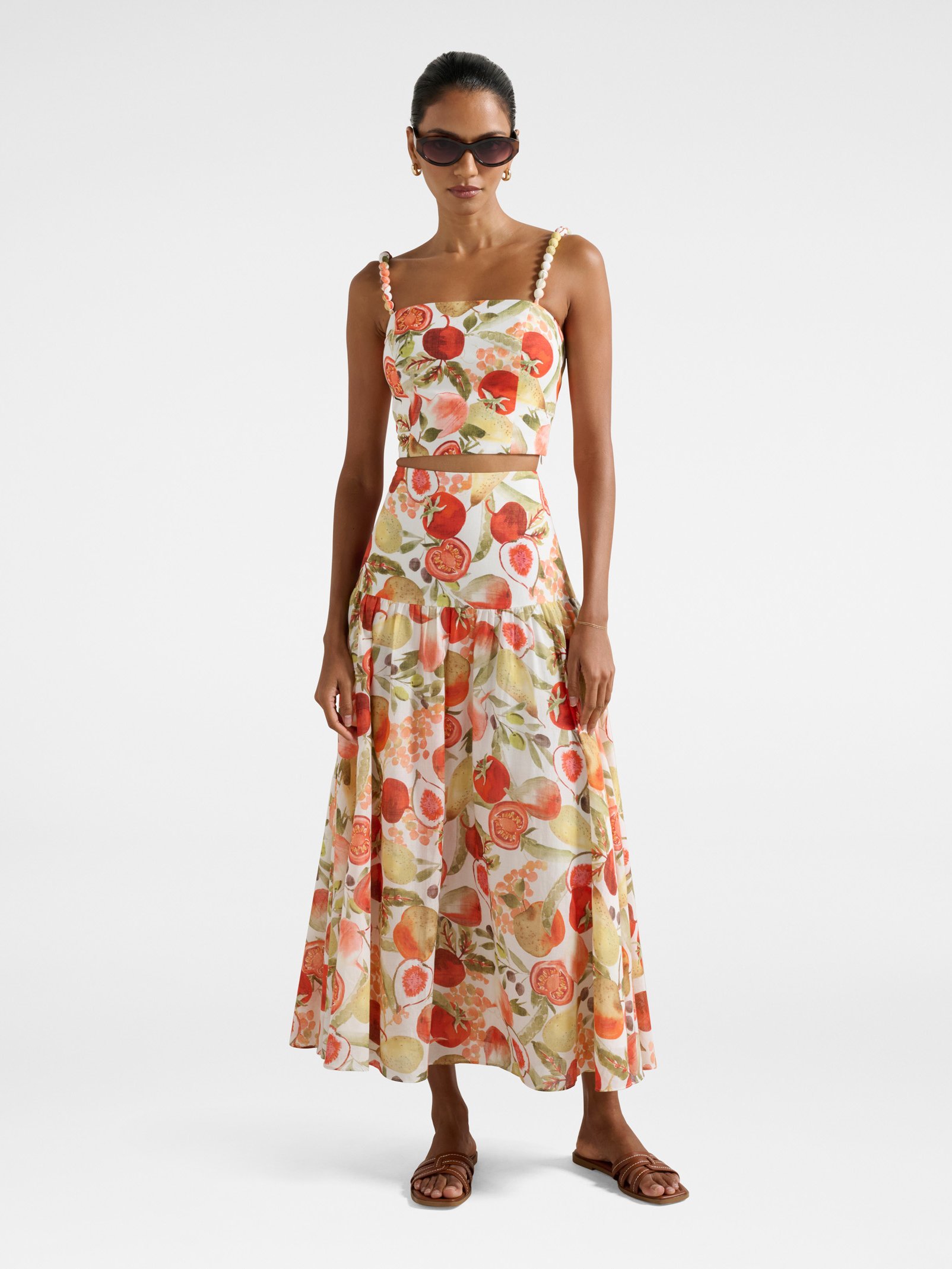 Flore Petite Midi Skirt