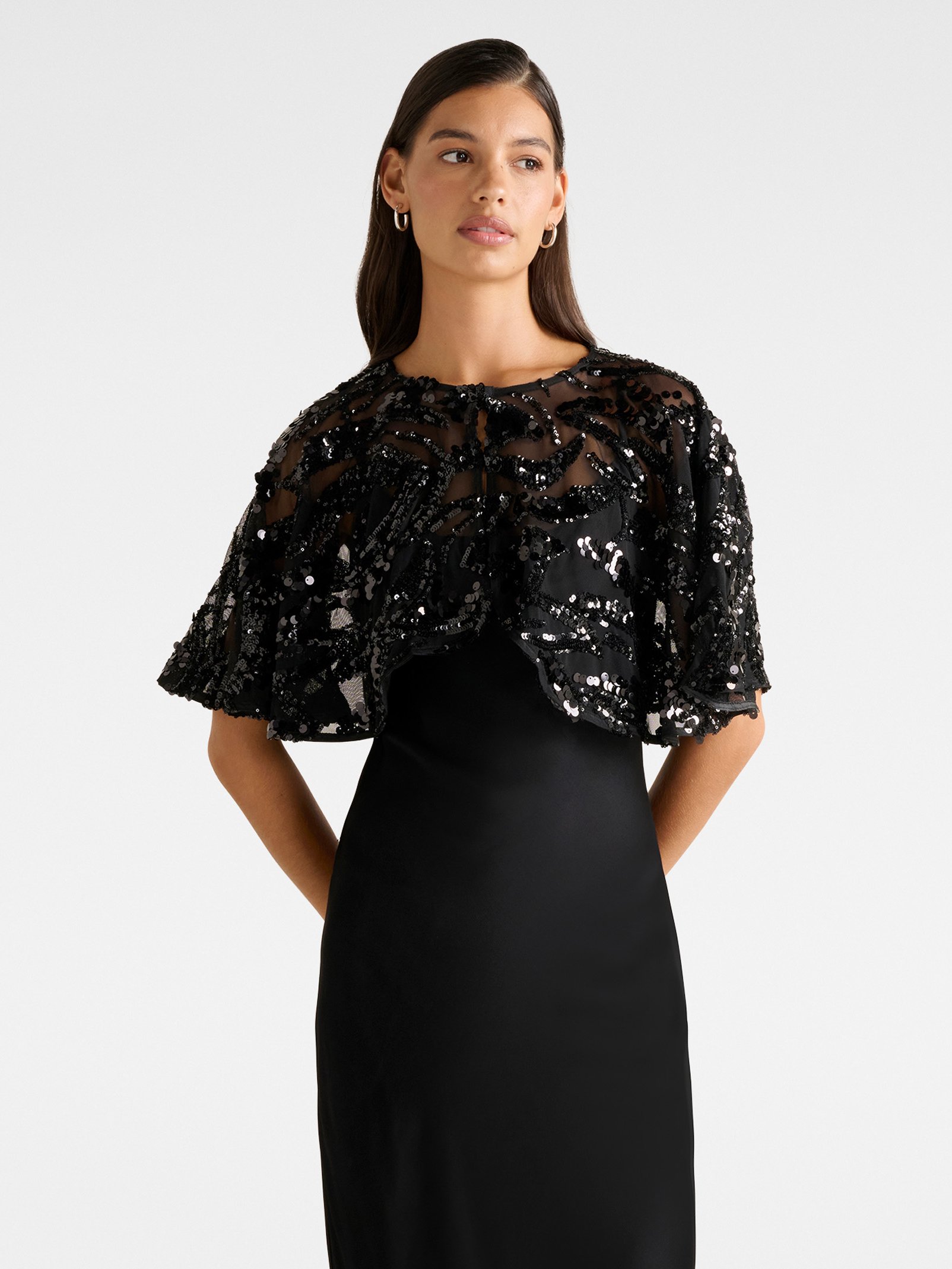 Carmen Sequin Cape