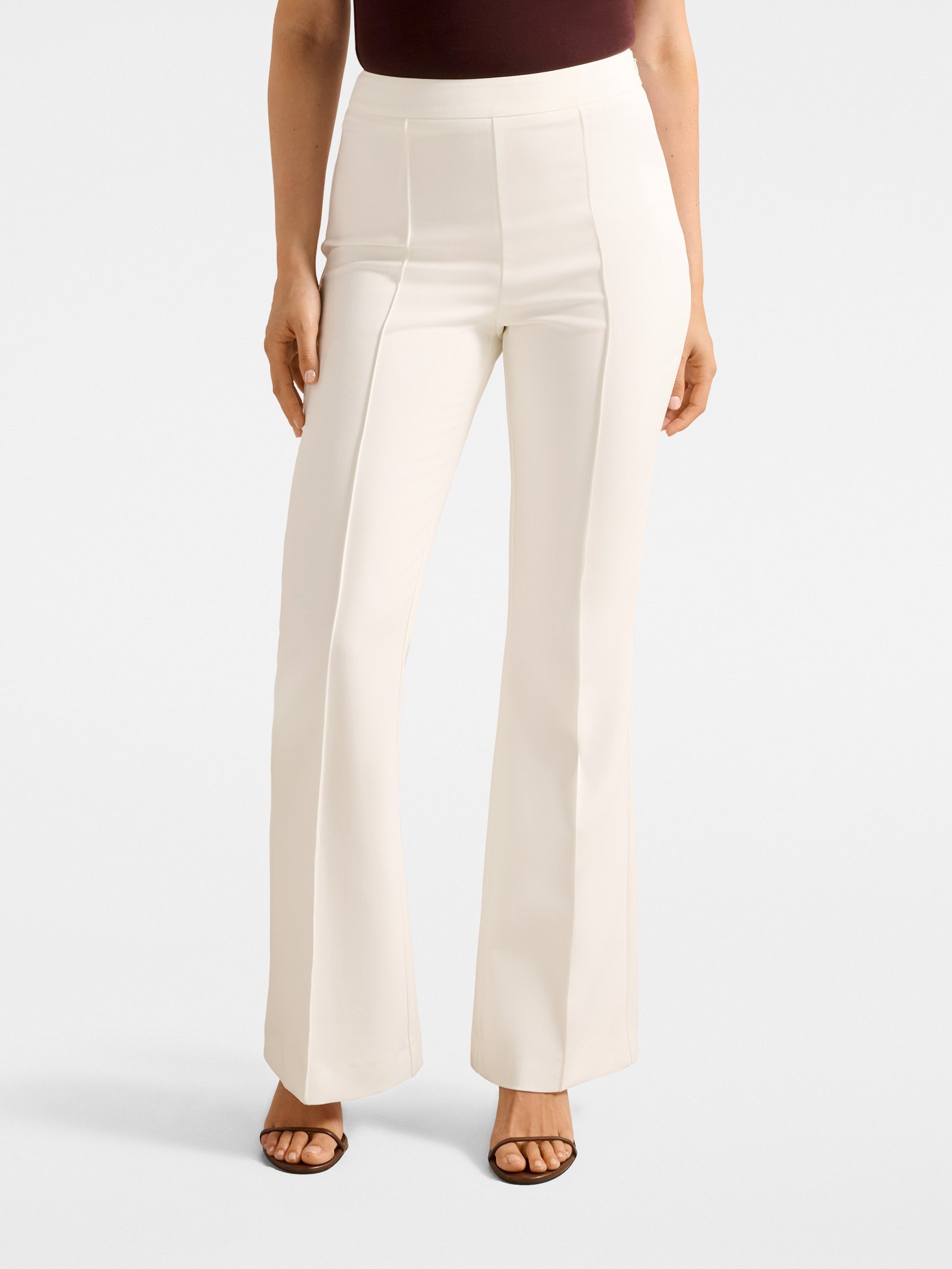 Bethany Pintuck Flare Pant