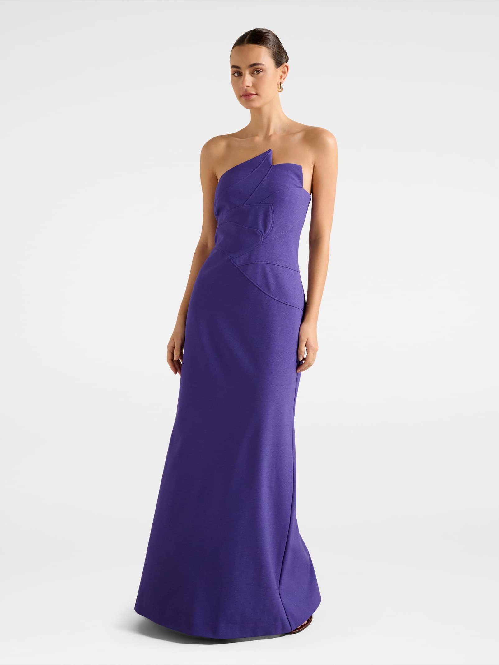 Farrah Flower Bodycon Midi Dress