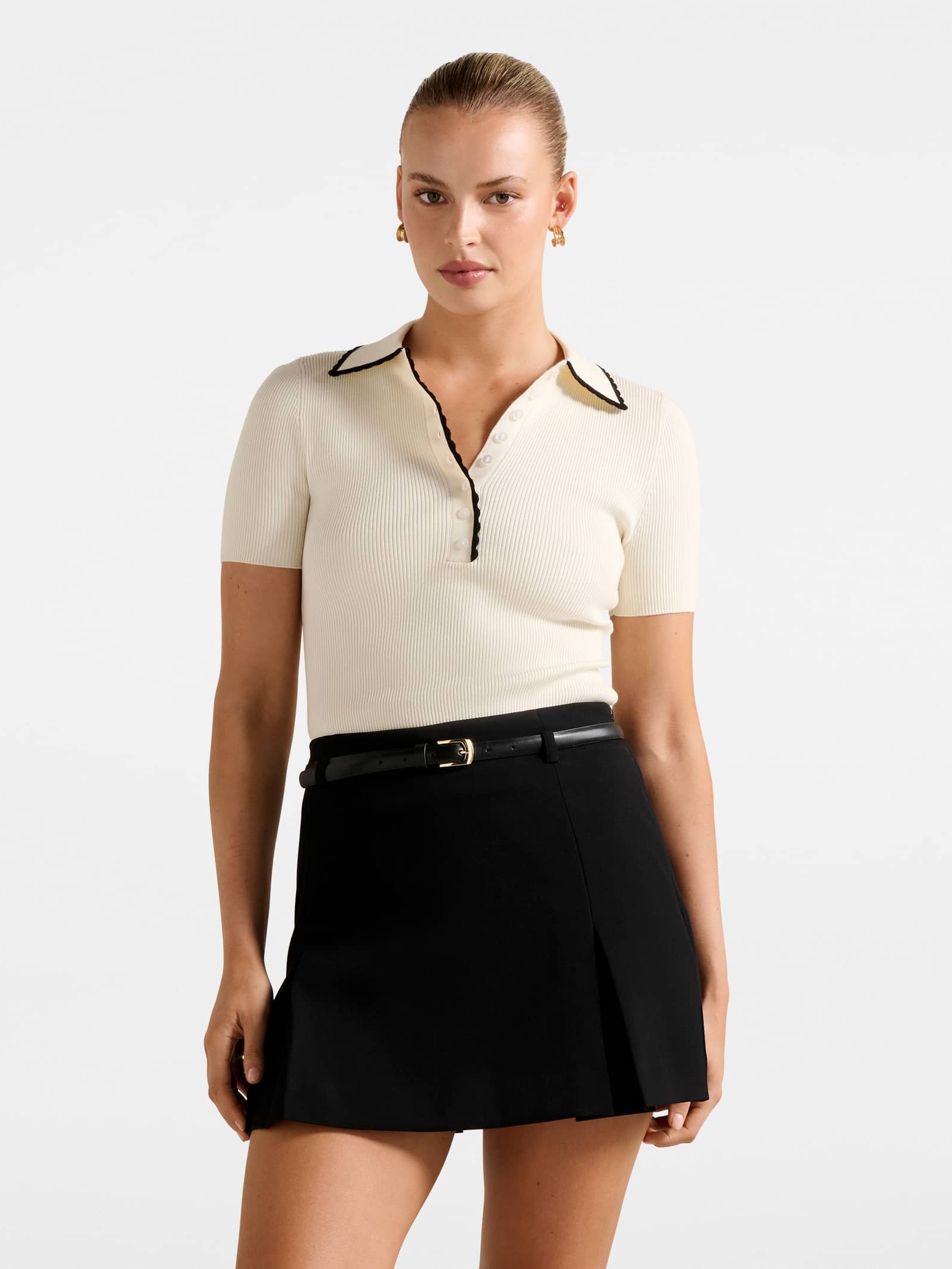 Reagan Contrast Trim Polo