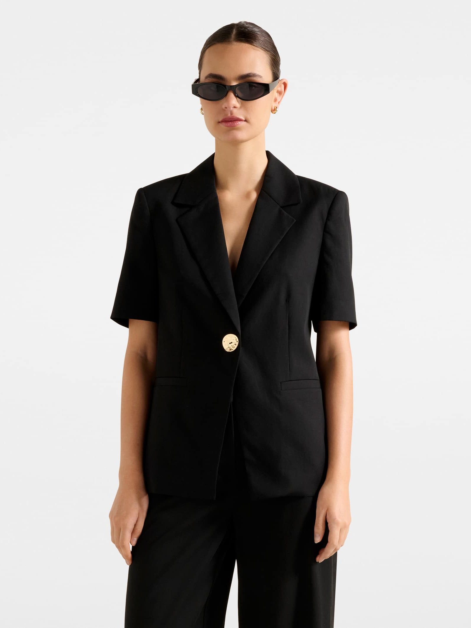 Livia Short Sleeve Blazer