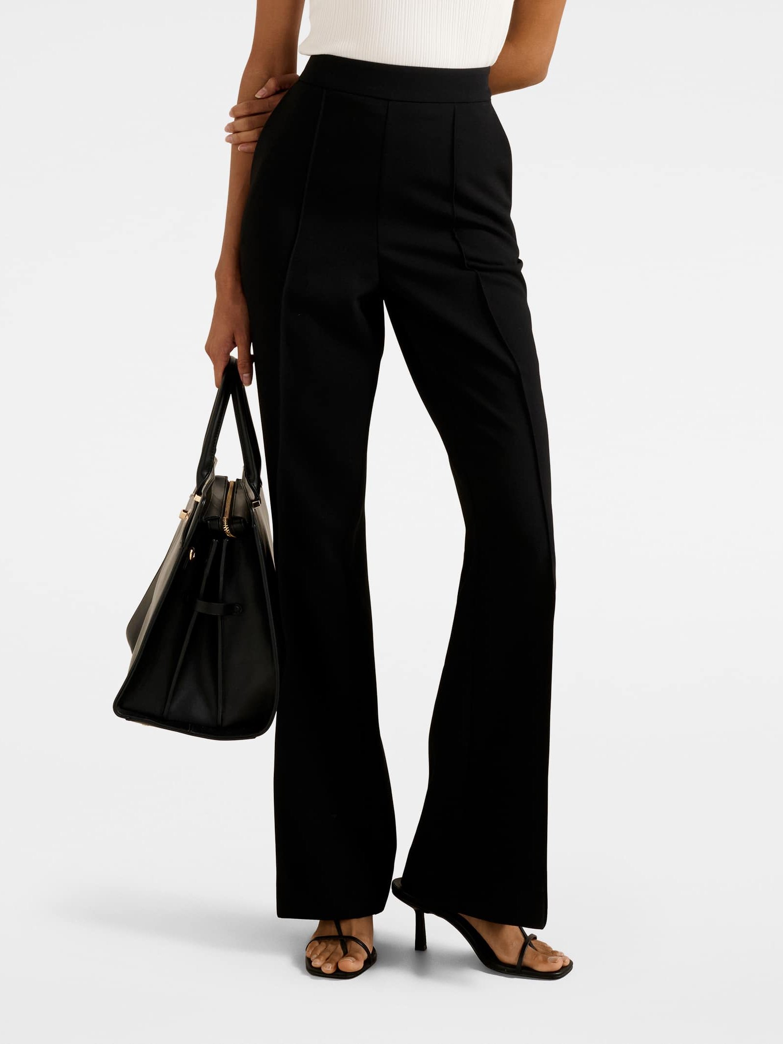 Bethany Petite Pintuck Flare Pant
