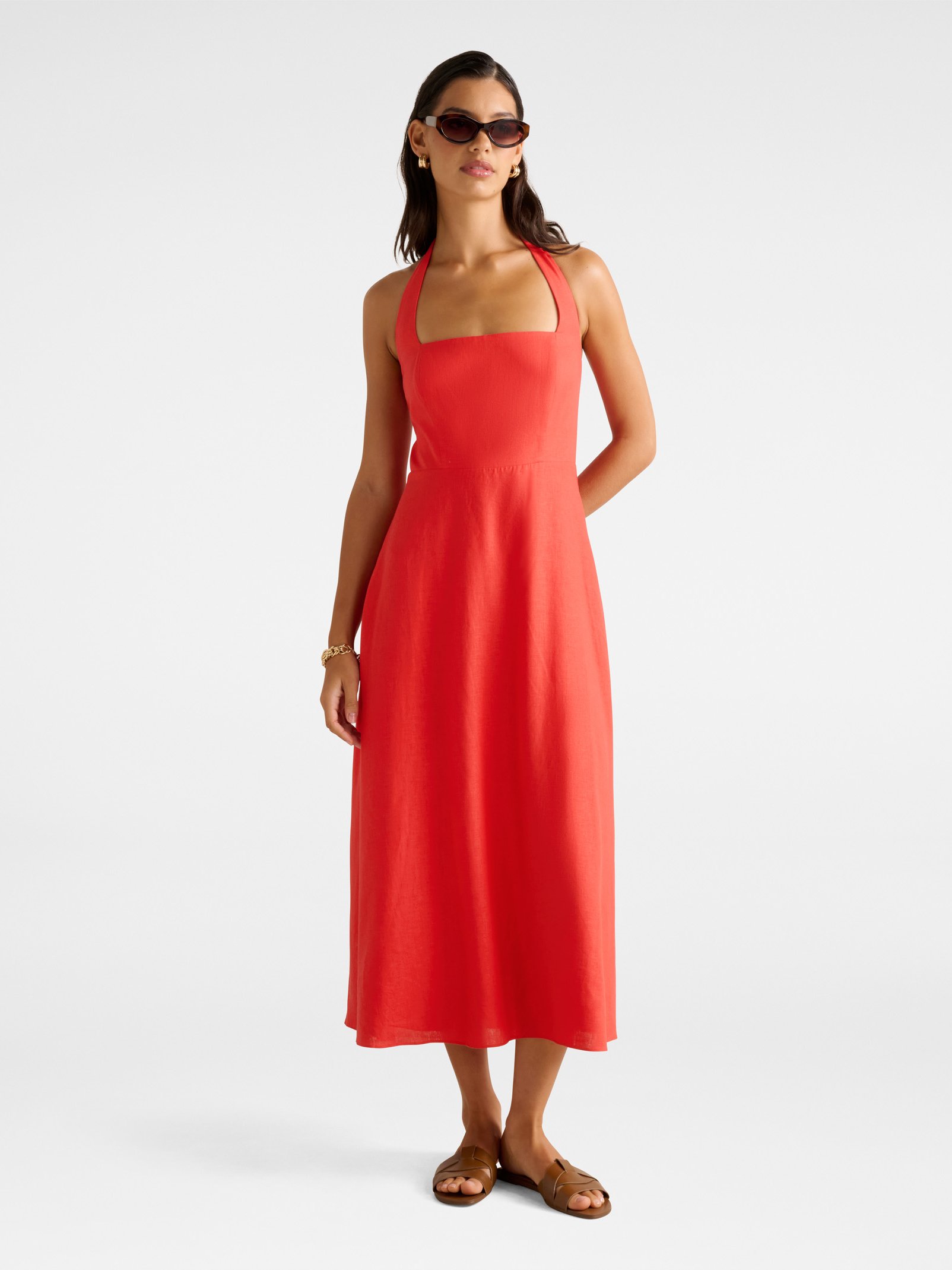 Stevie Halter Midi Dress