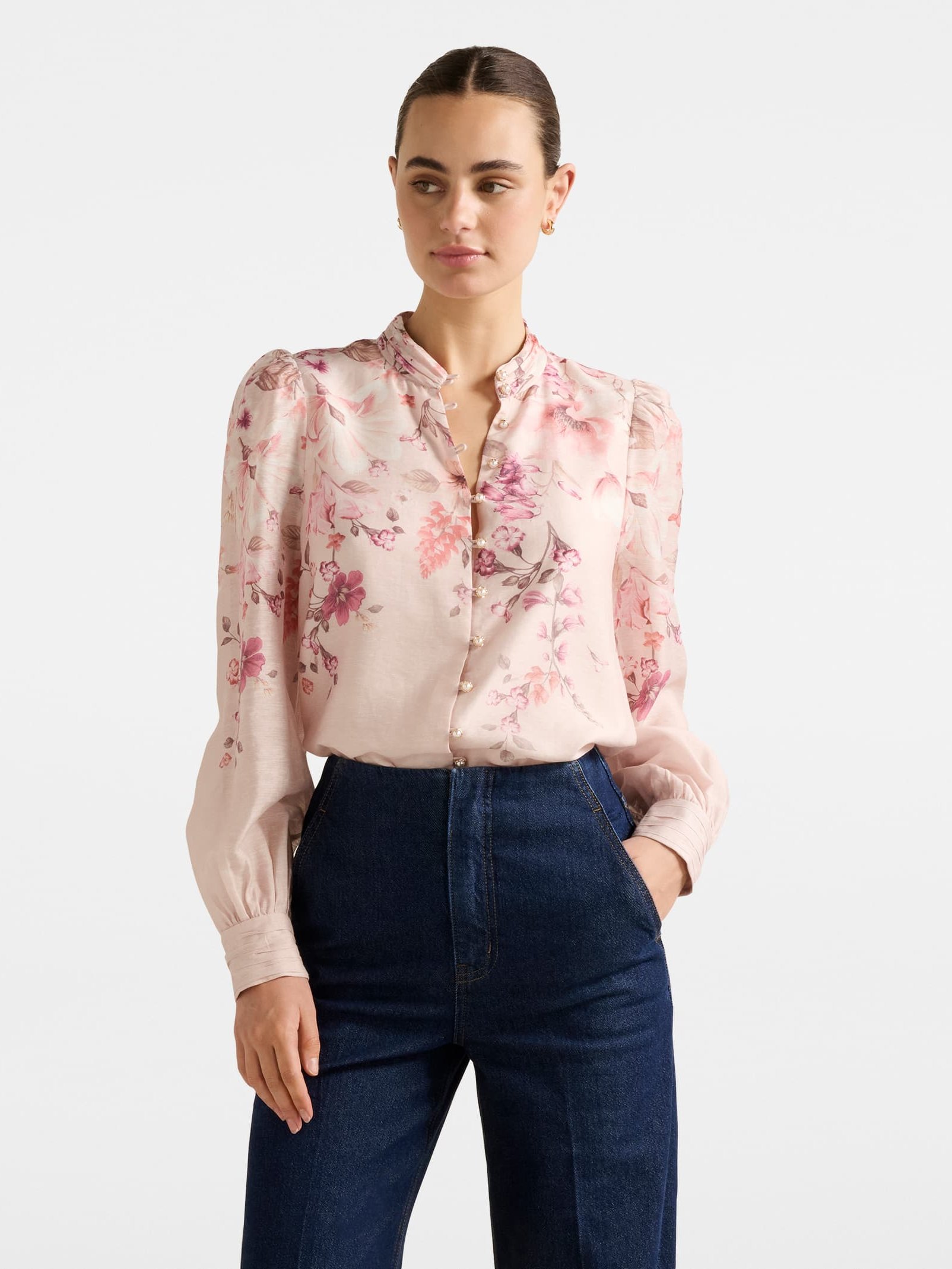 Maria Printed Blouse