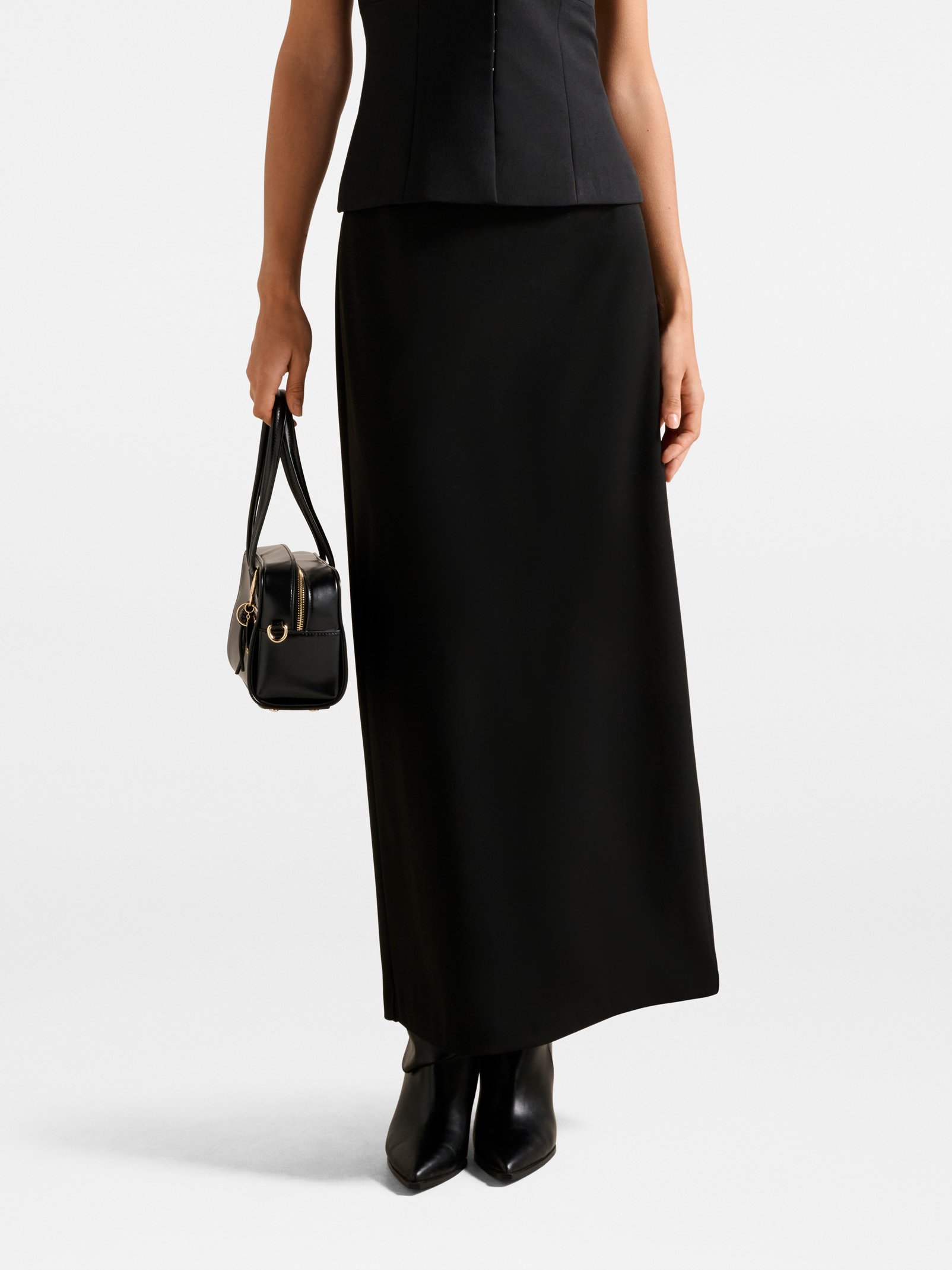 Drew Low Waist Column Skirt