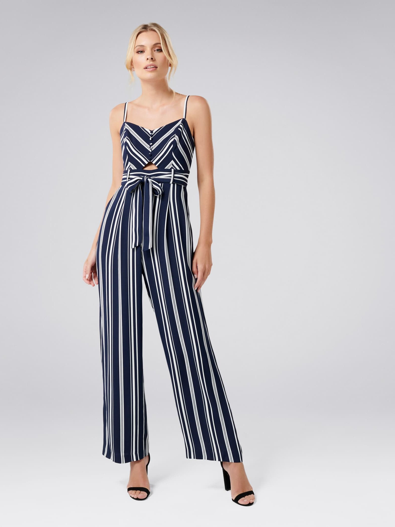 Alexa Stripe Jumpsuit