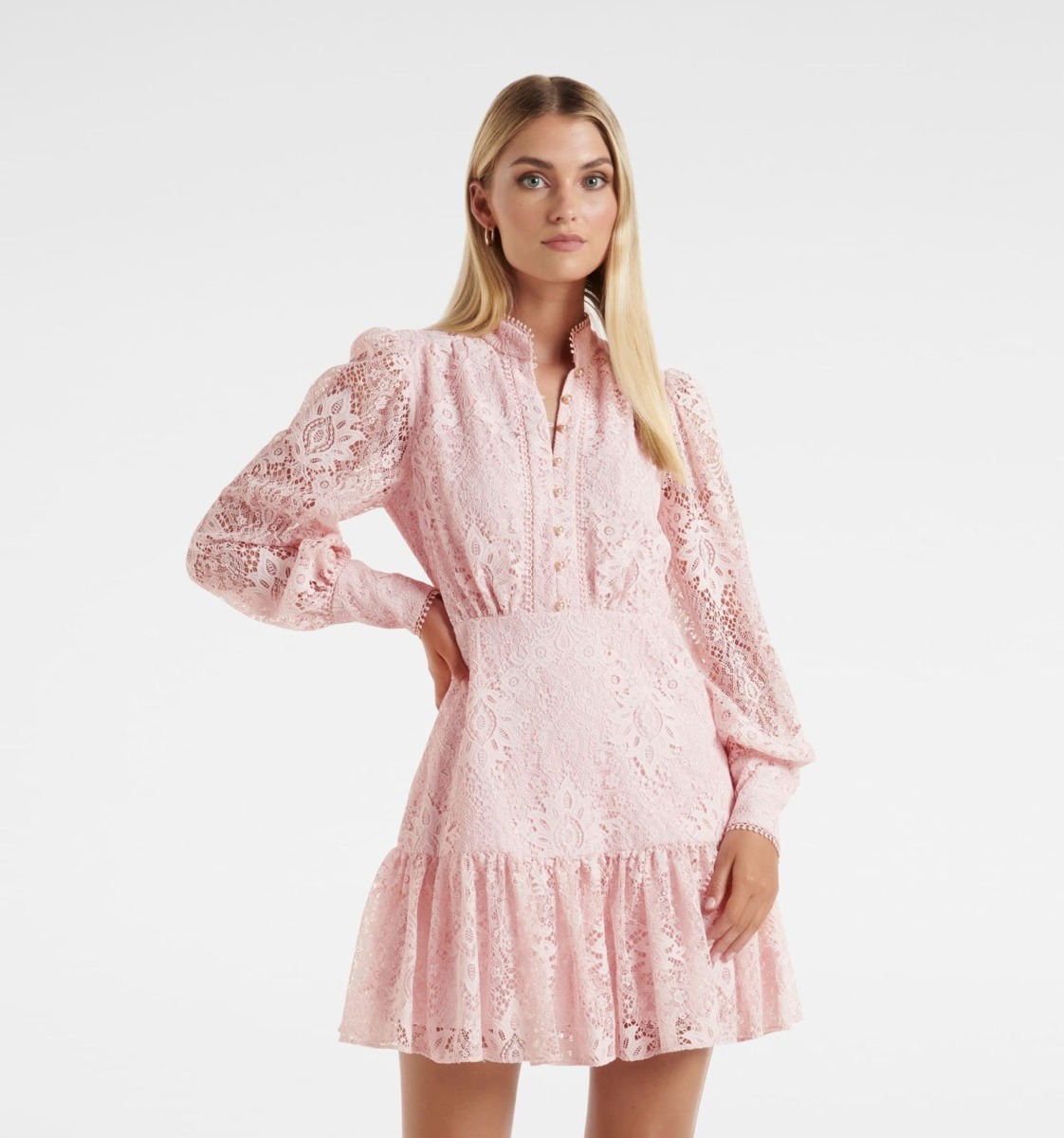 Eden Lace Mini Dress